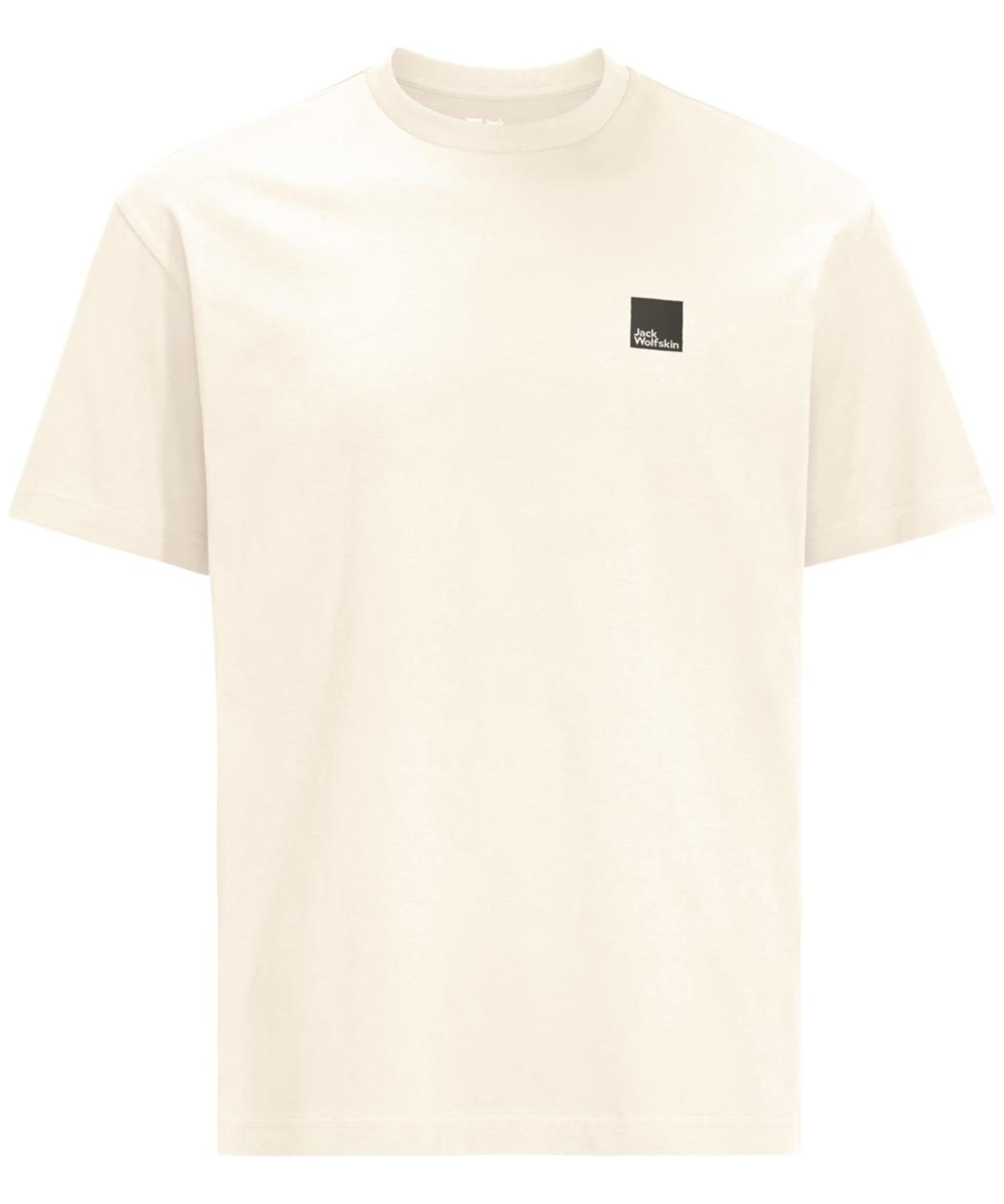 View Jack Wolfskin Eschenheimer Organic Cotton Tee Egret S information