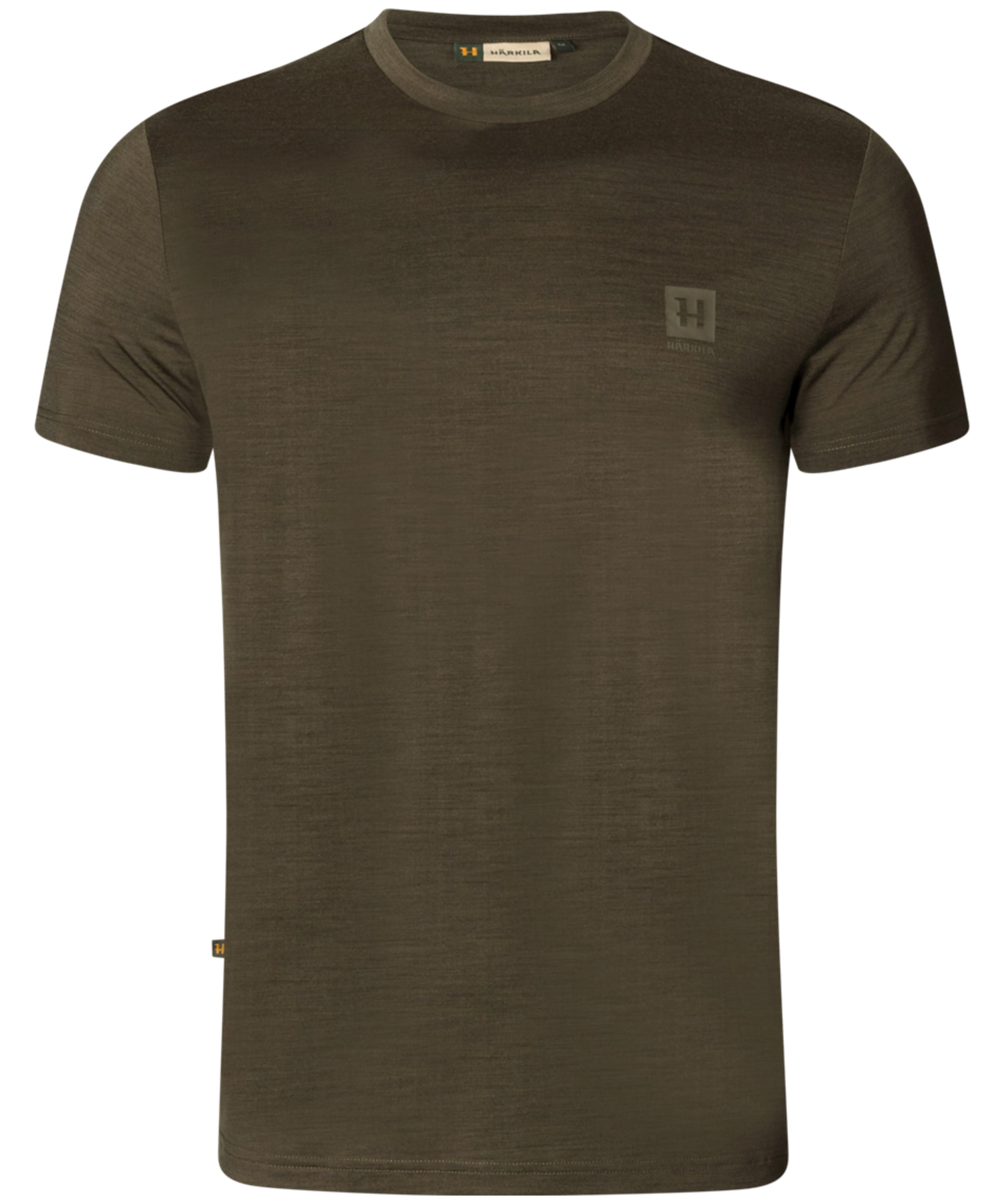View Mens Härkila All Season Short Sleeve Baselayer Willow Green UK 155 information