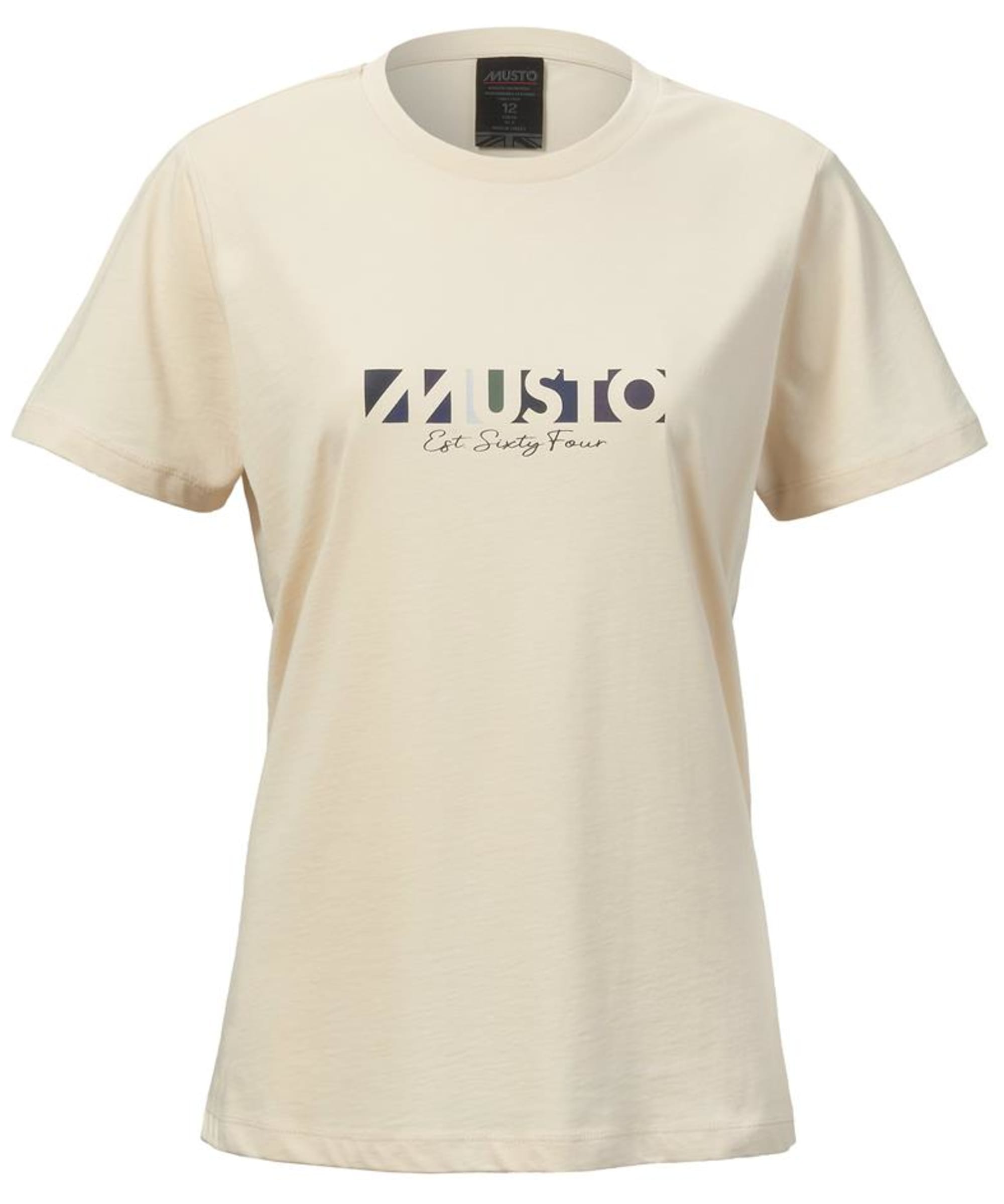 Women's Musto 1964 Short Sleeved Cotton T-Shirt