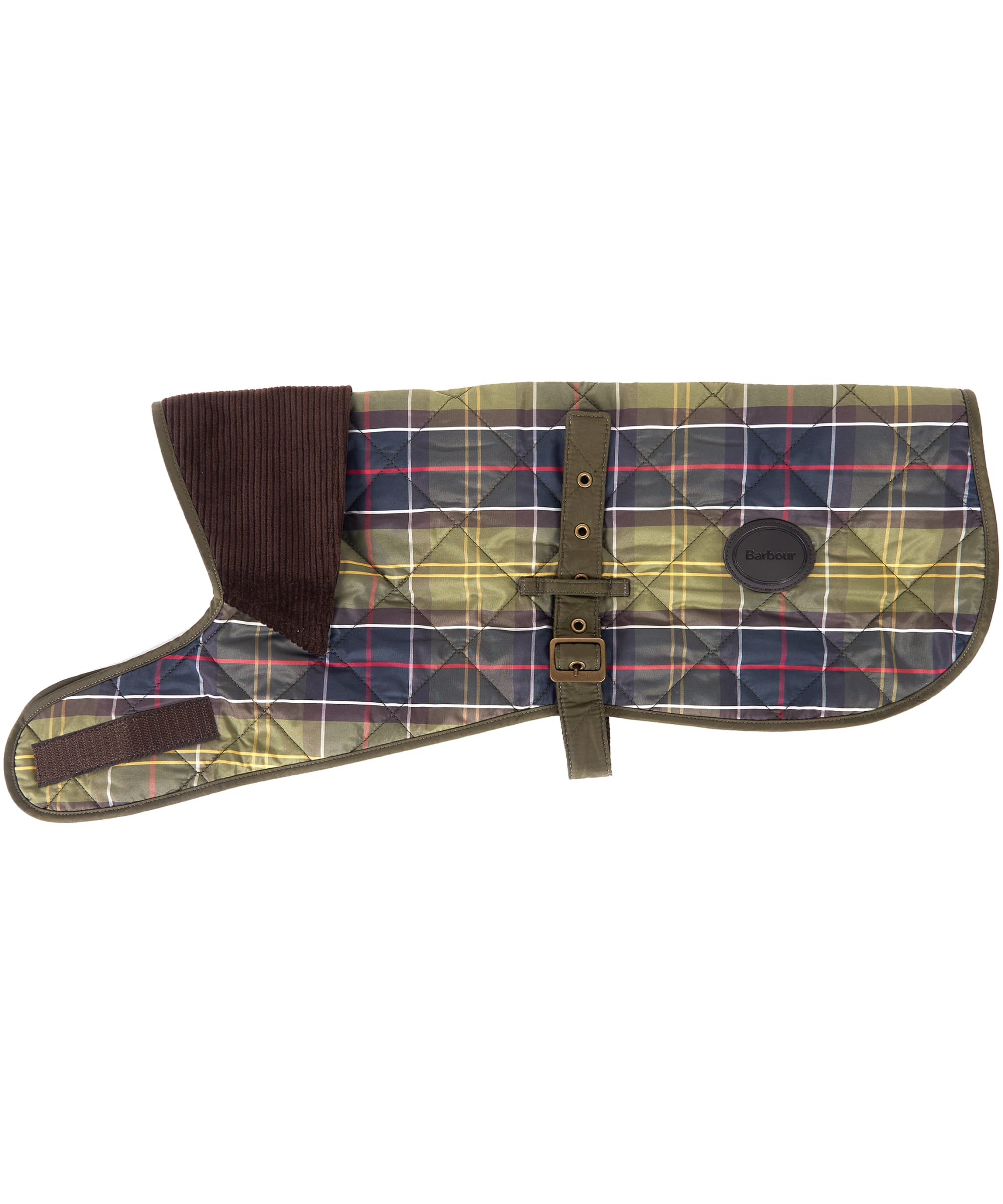 Barbour Wool Touch Dog Coat - Rosewood Tartan
