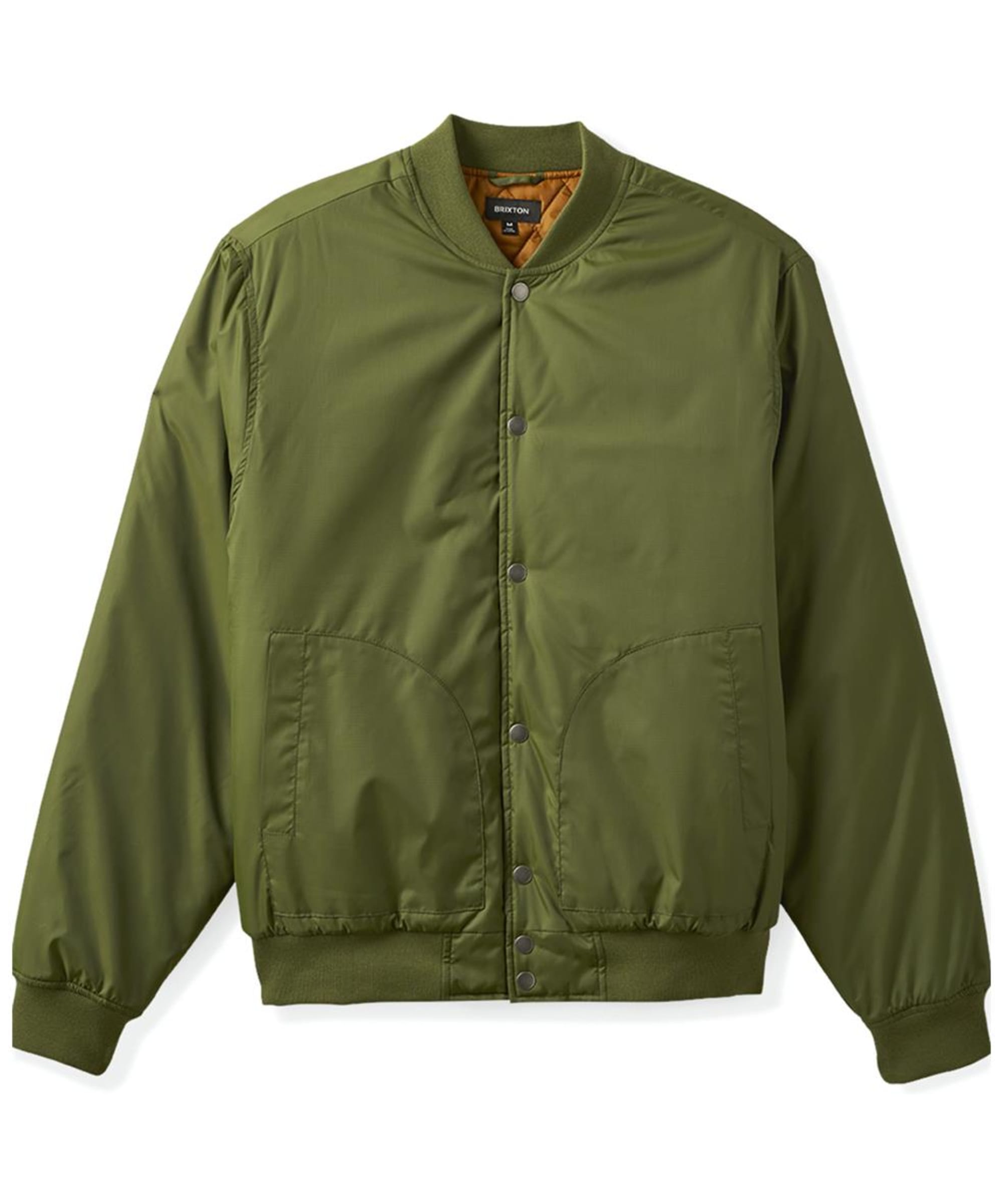 Dillinger Flight Bomber Jacket - Cypress Green – Brixton