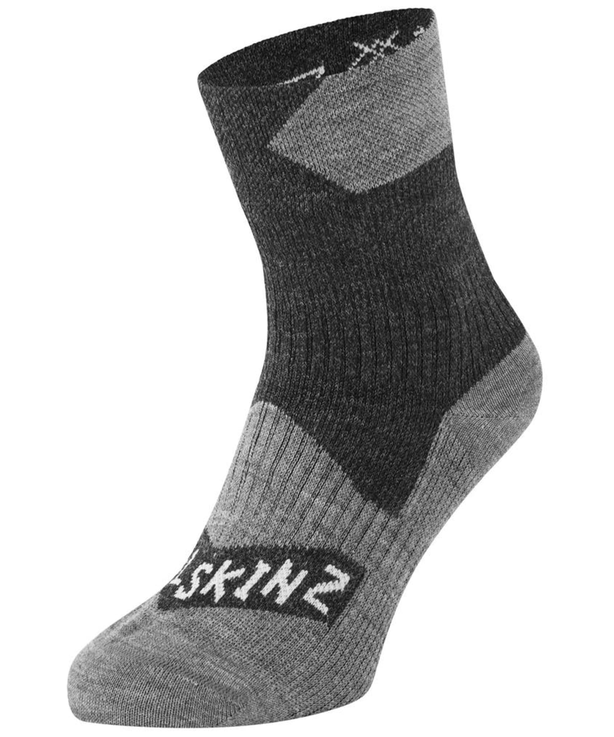View SealSkinz Bircham Waterproof All Weather Ankle Length Socks Black Grey Marl UK 911 information