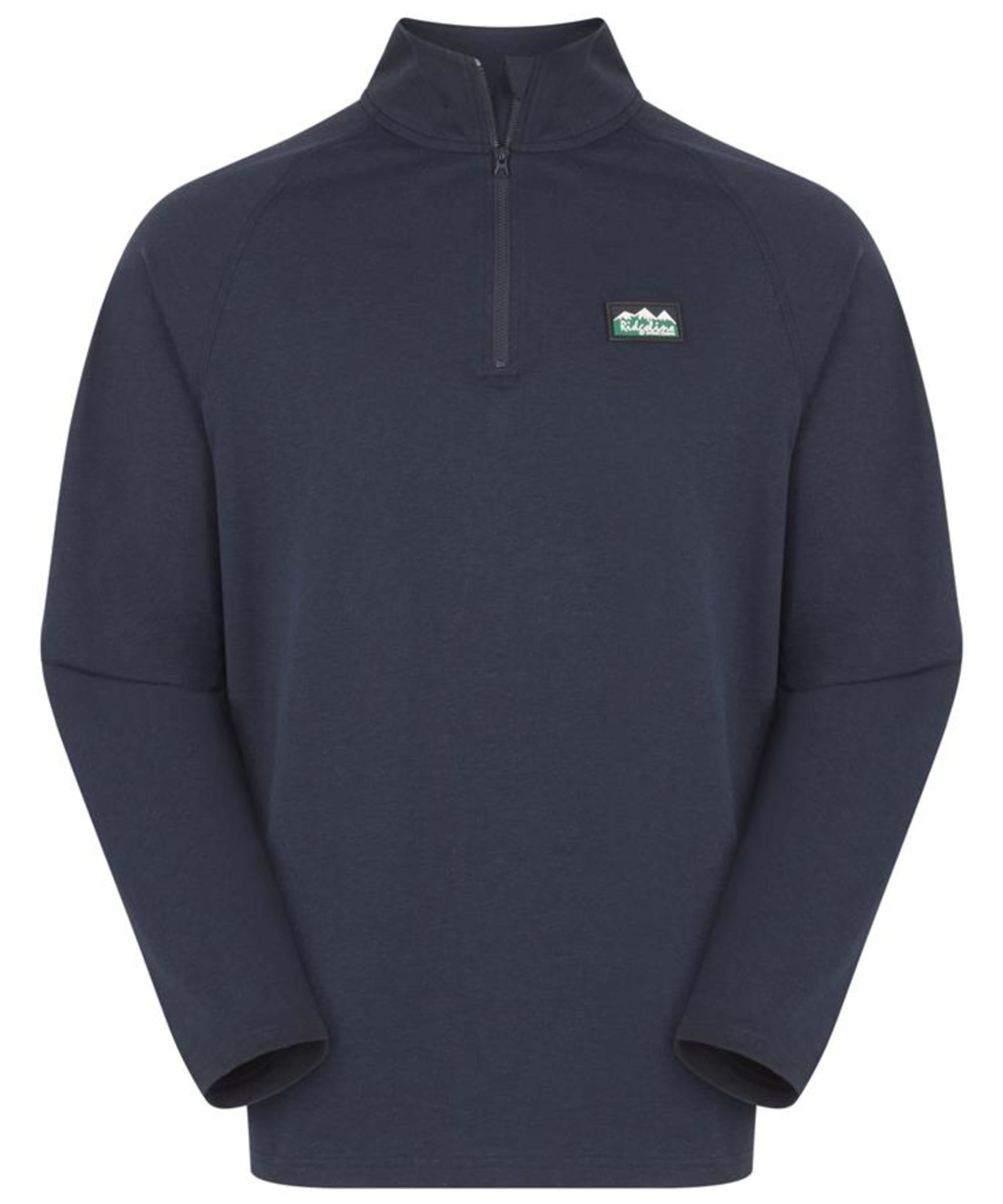View Mens Ridgeline Baseline Pull On Zip Top Navy Marl UK 5XL information