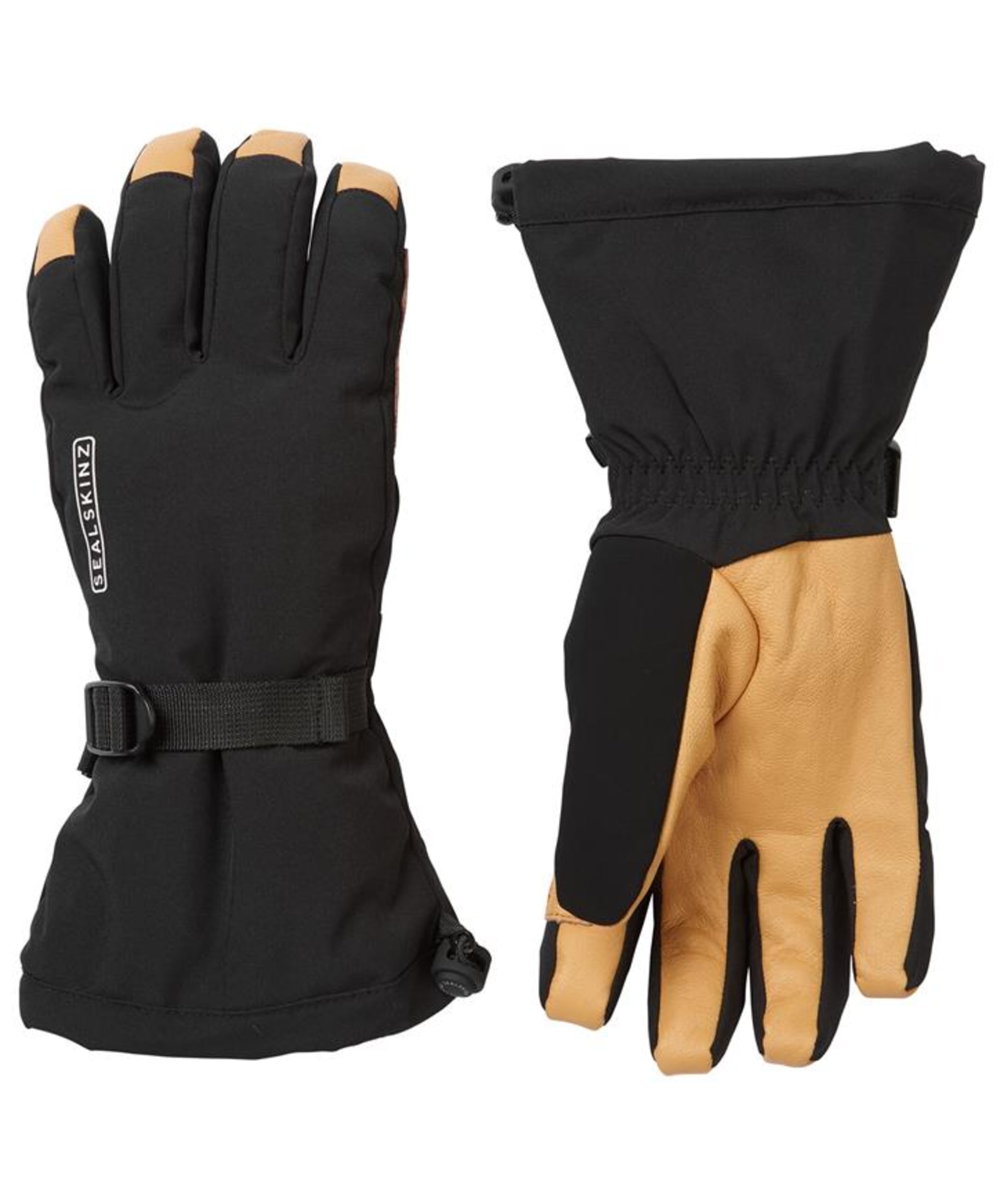 View SealSkinz Fransham Waterproof Thermal Ski Gauntlet Black 10 inches information