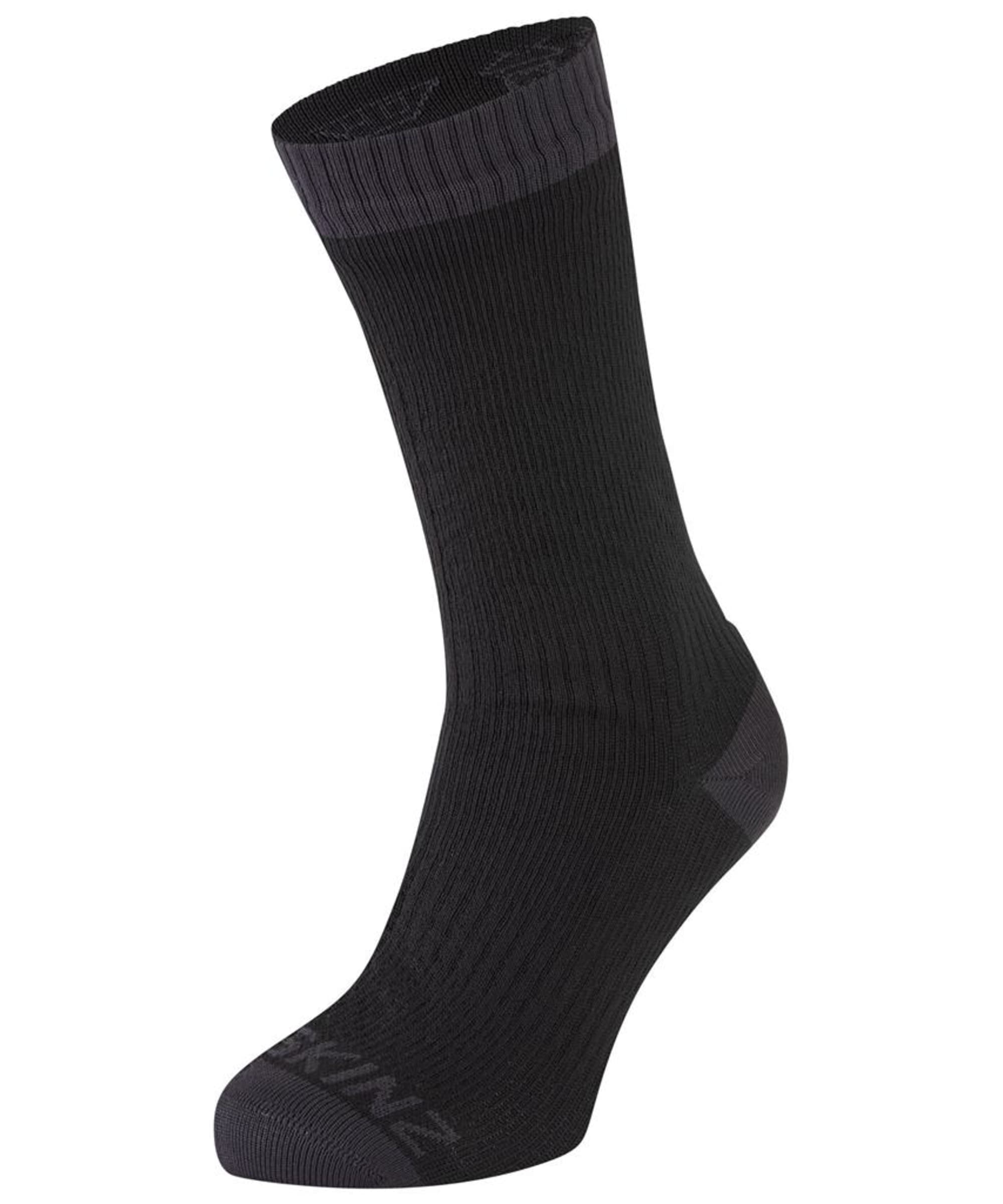 View SealSkinz Wiveton Waterproof Warm Weather Mid Length Sock Black UK 35 information