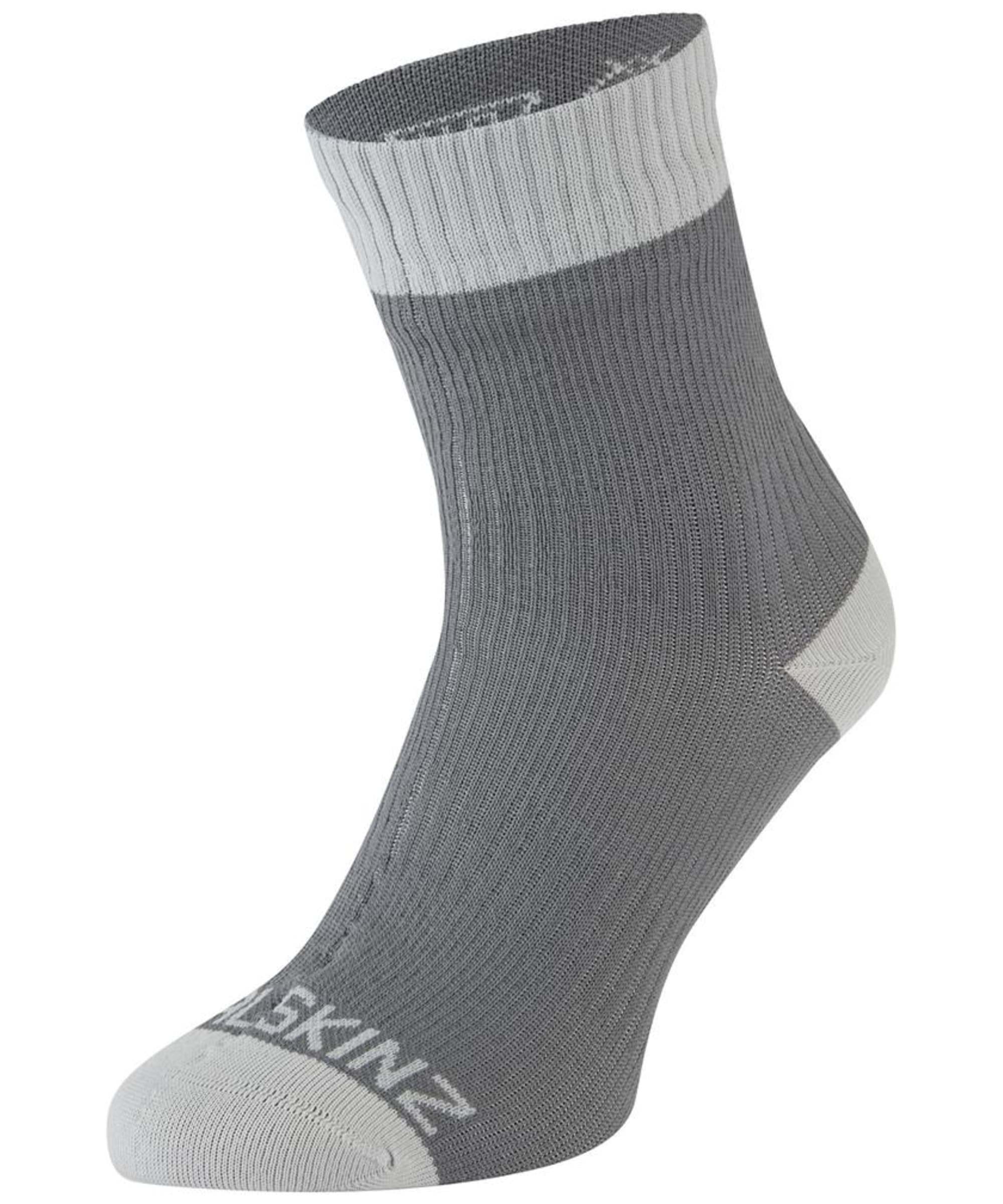View SealSkinz Wretham Waterproof Warm Weather Ankle Length Sock Grey UK 911 information