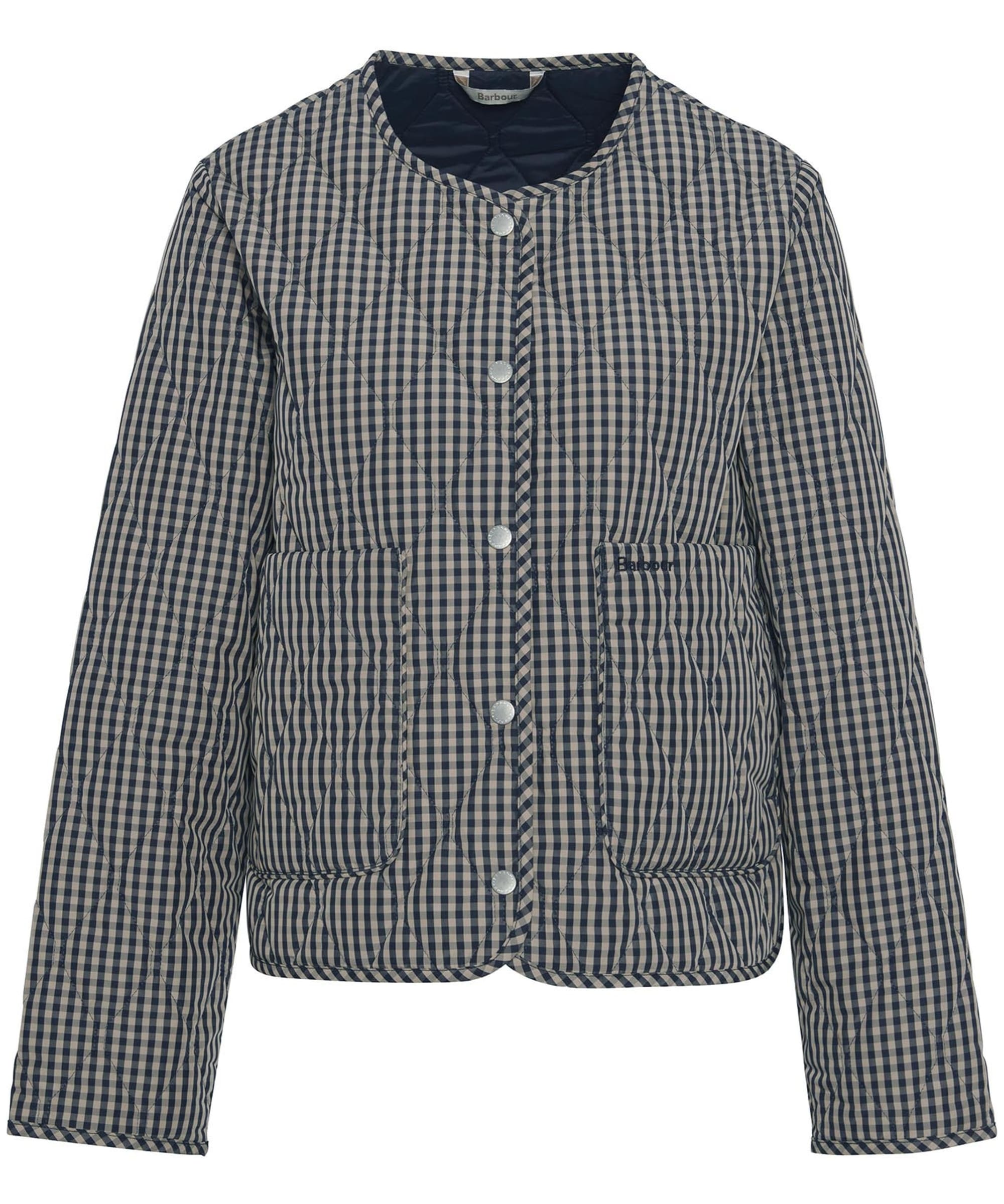Check Monroe Quilted Jacket
