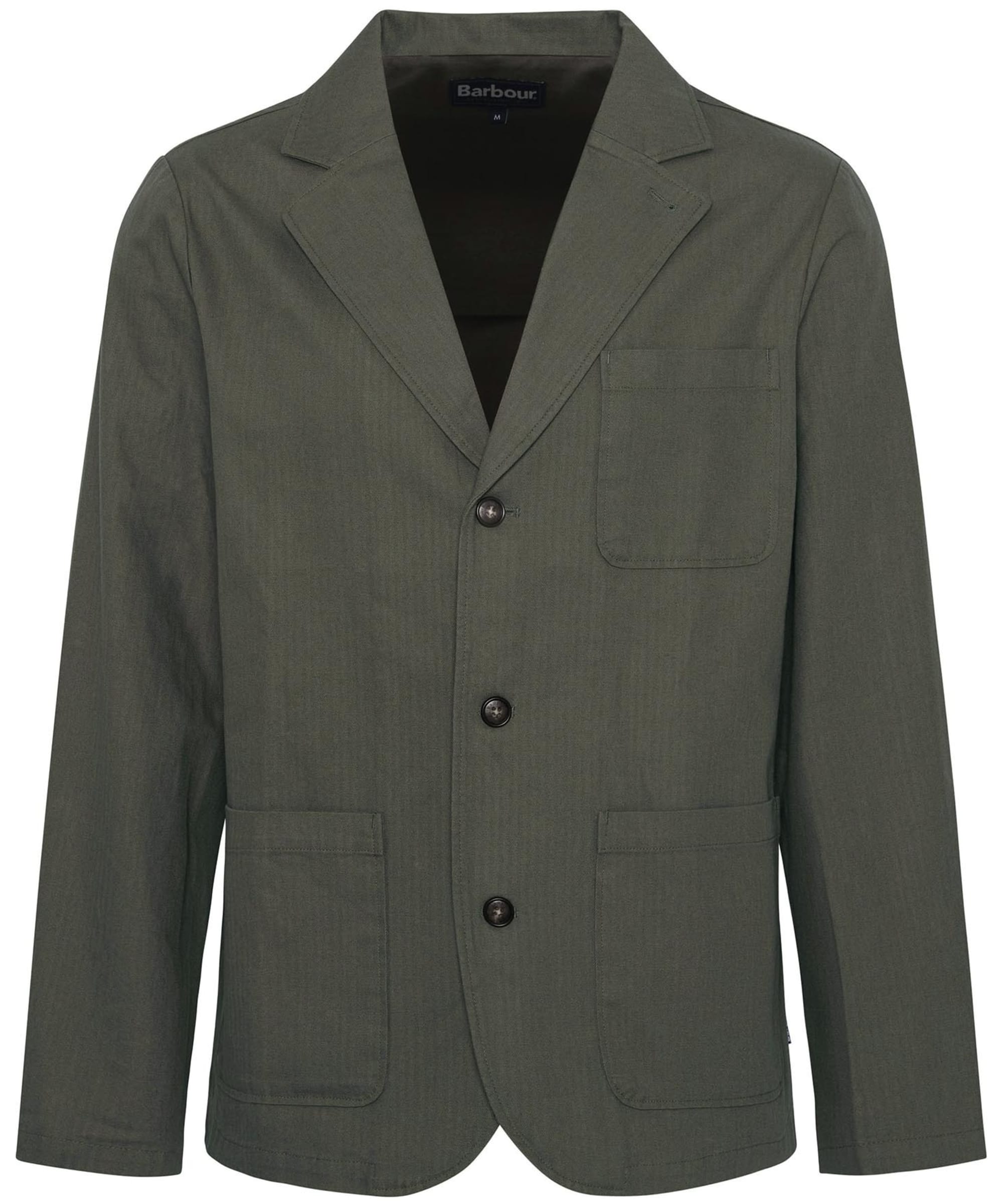 B.Intl Piligan Herringbone Denim Overshirt