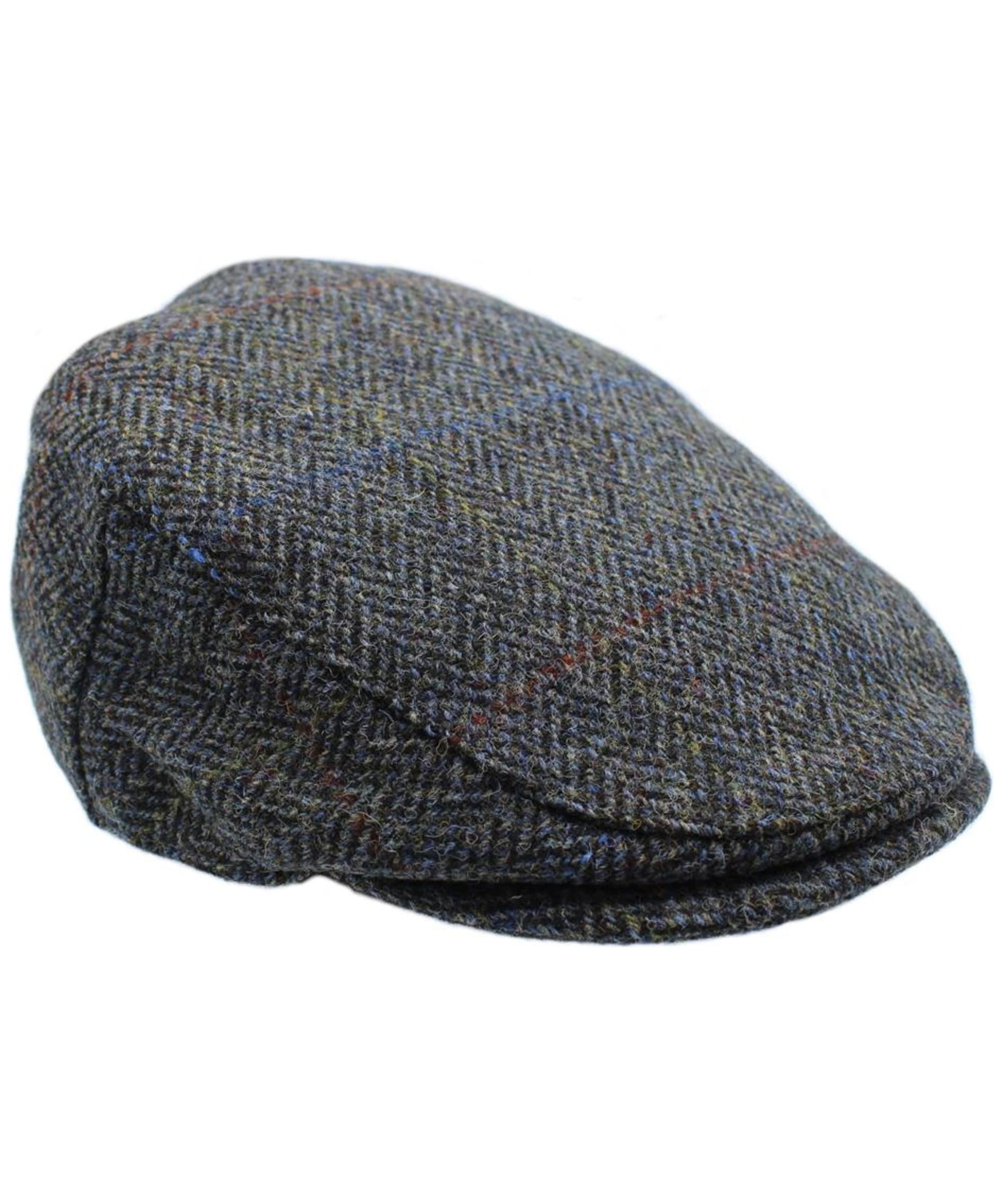 Heather Wool Blend Flat Bill Snapback Cap - Two Tone Adjustable Hat For Men And Women
