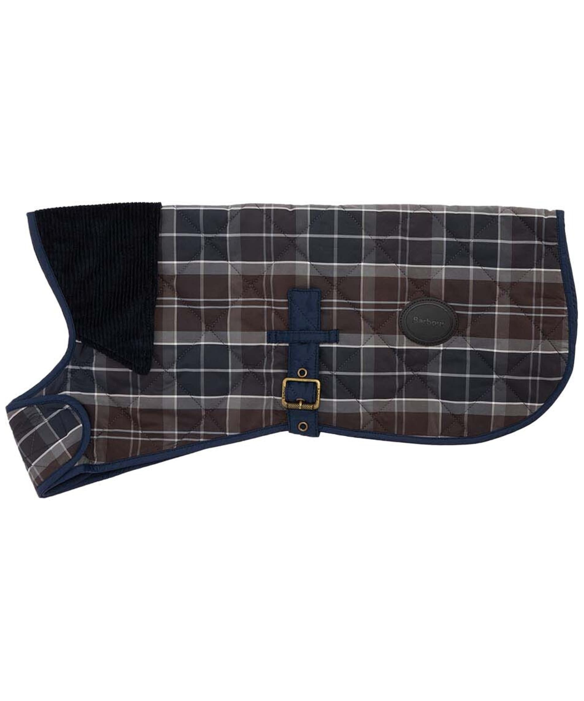 Barbour Quilted Tartan Dog Coat