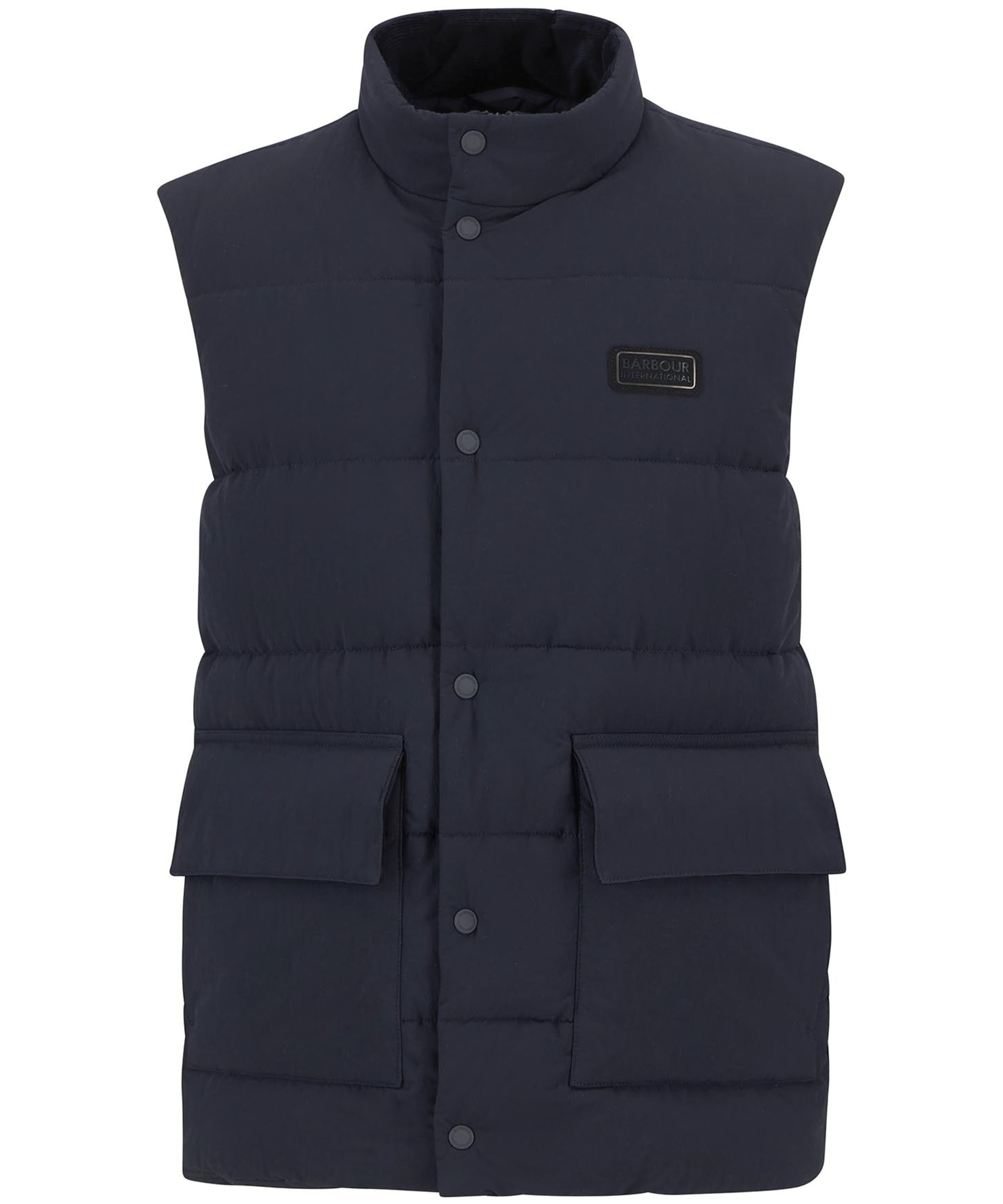Barbour International Barbour Gilets Mens Navy Mens Ledley Quilted