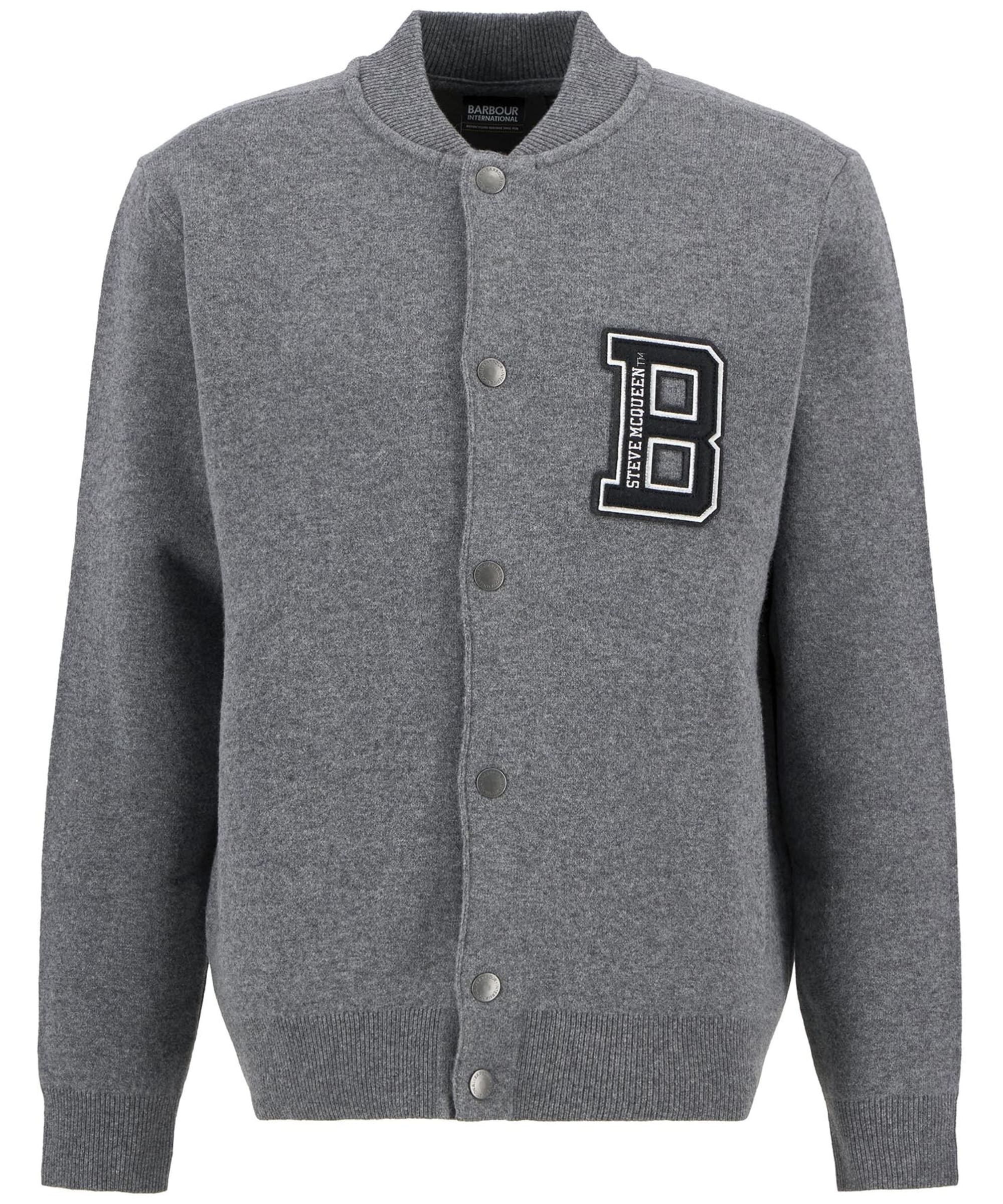 Men's Barbour International Letterman Knitted Bomber