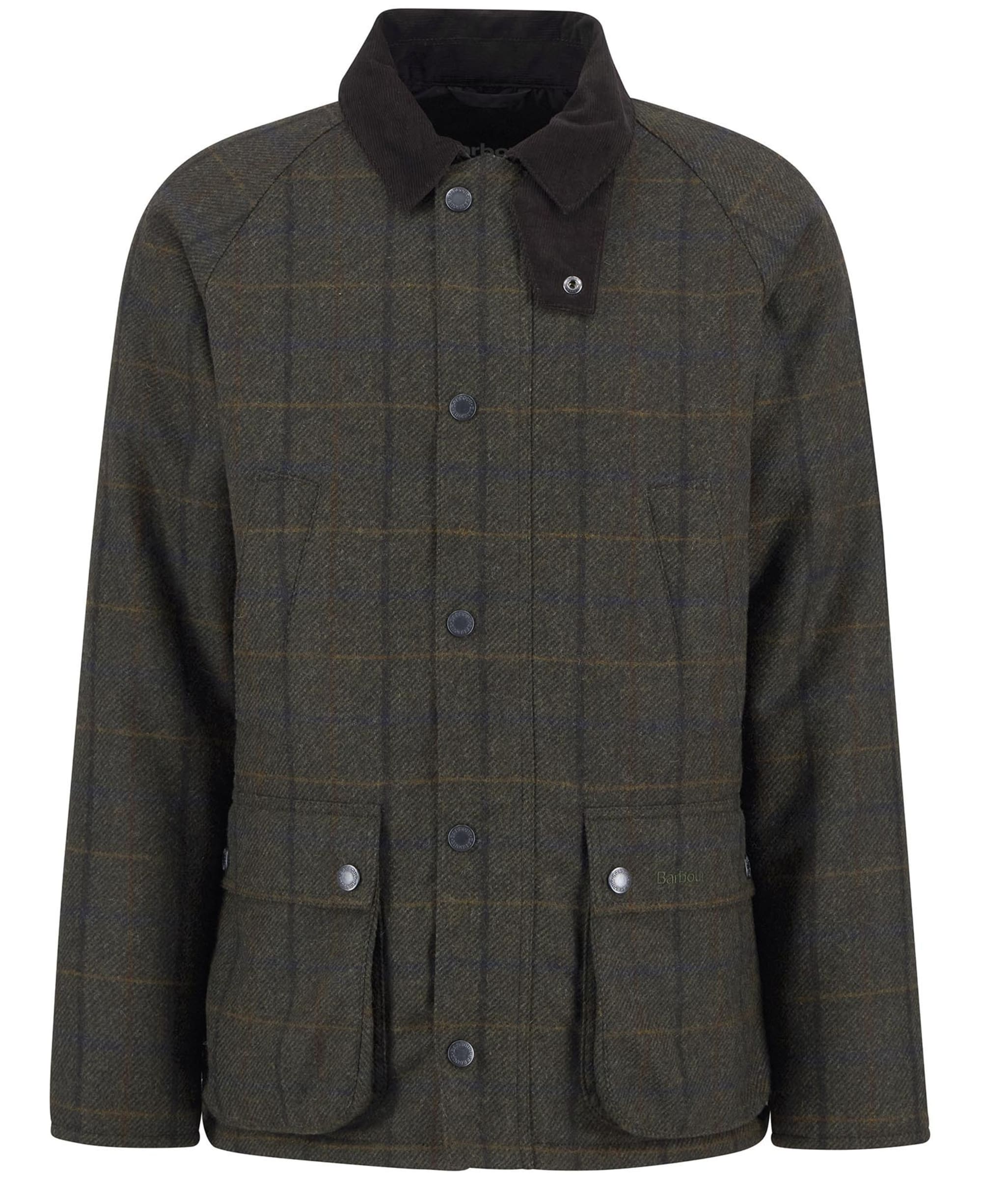 Men's Barbour Bedale Check Wool Jacket