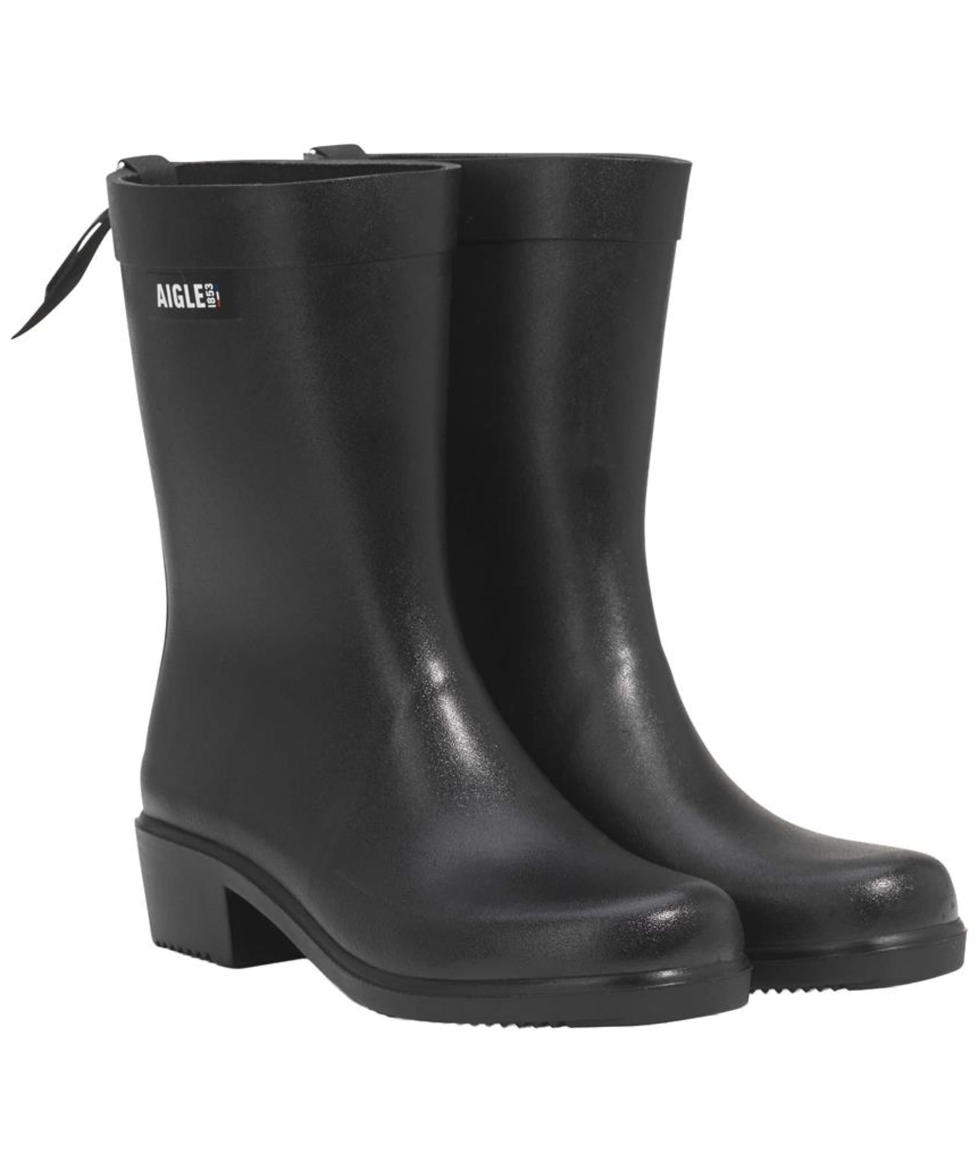 Anti Fatigue Aigle Neoprene Womens Wellies Rain Boots Aigle