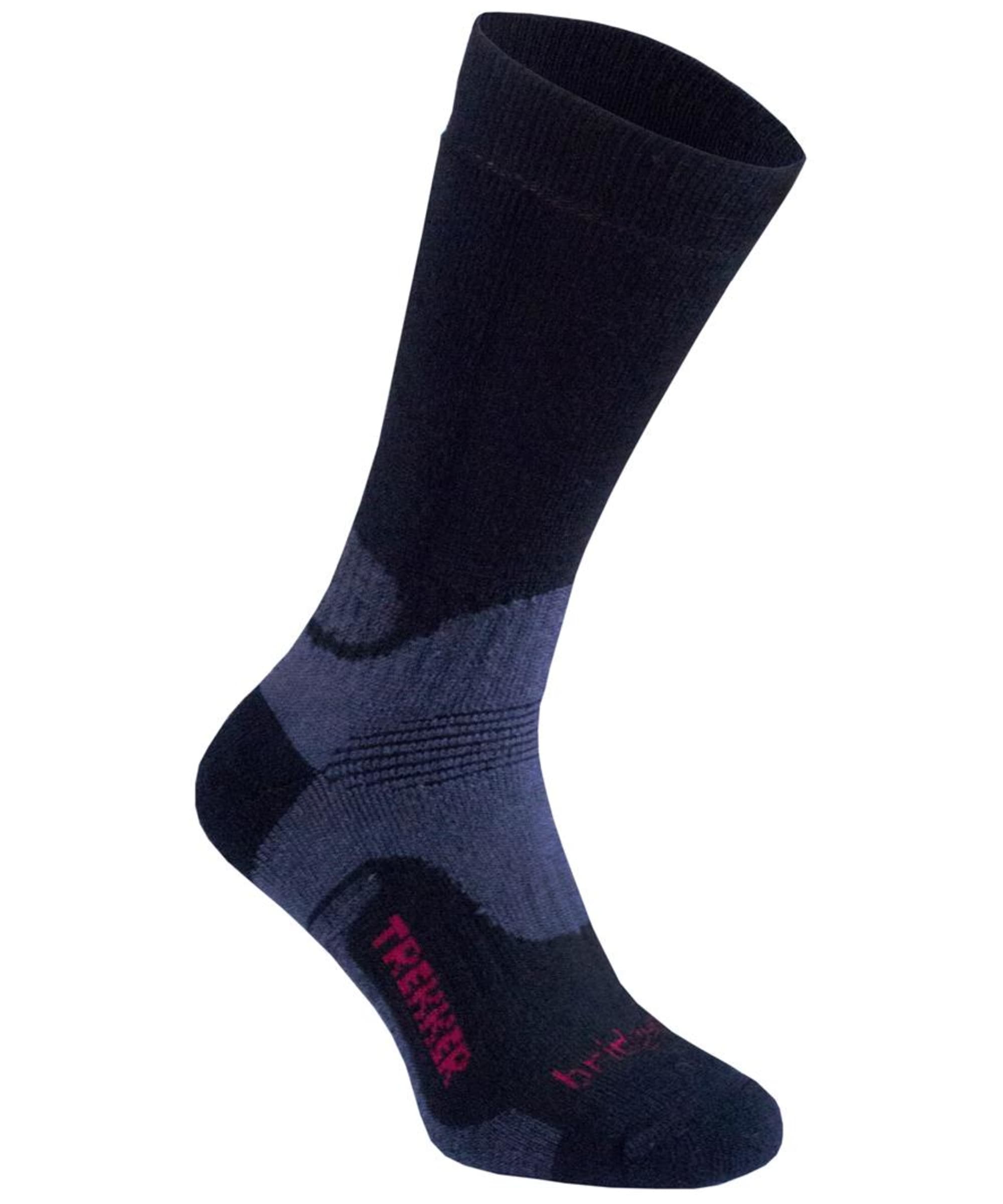 View Mens Bridgedale Hike Midweight Merino Performance Boot Socks Black UK 9115 information