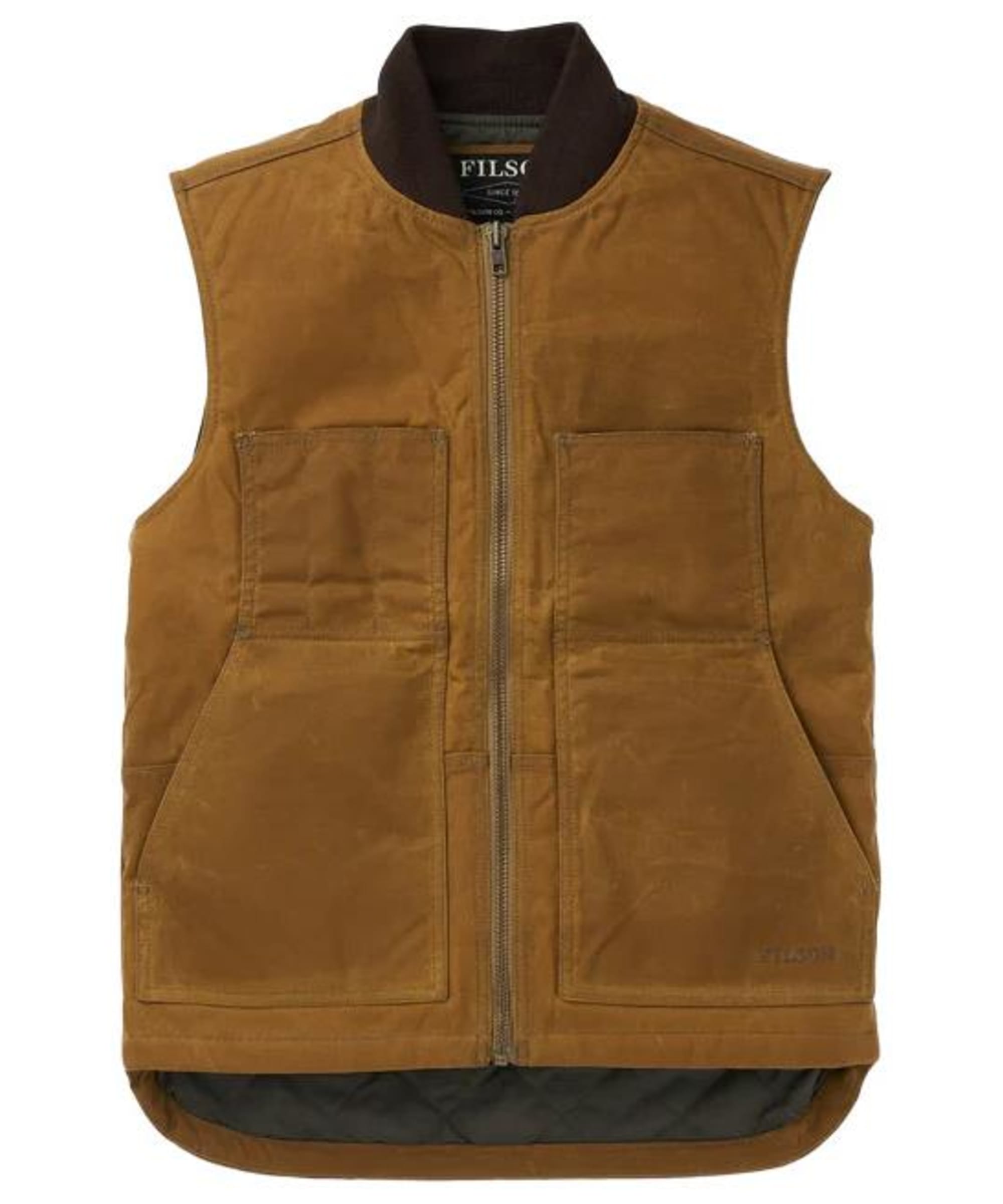 Men's Filson Tin Cloth Insulated Work Vest