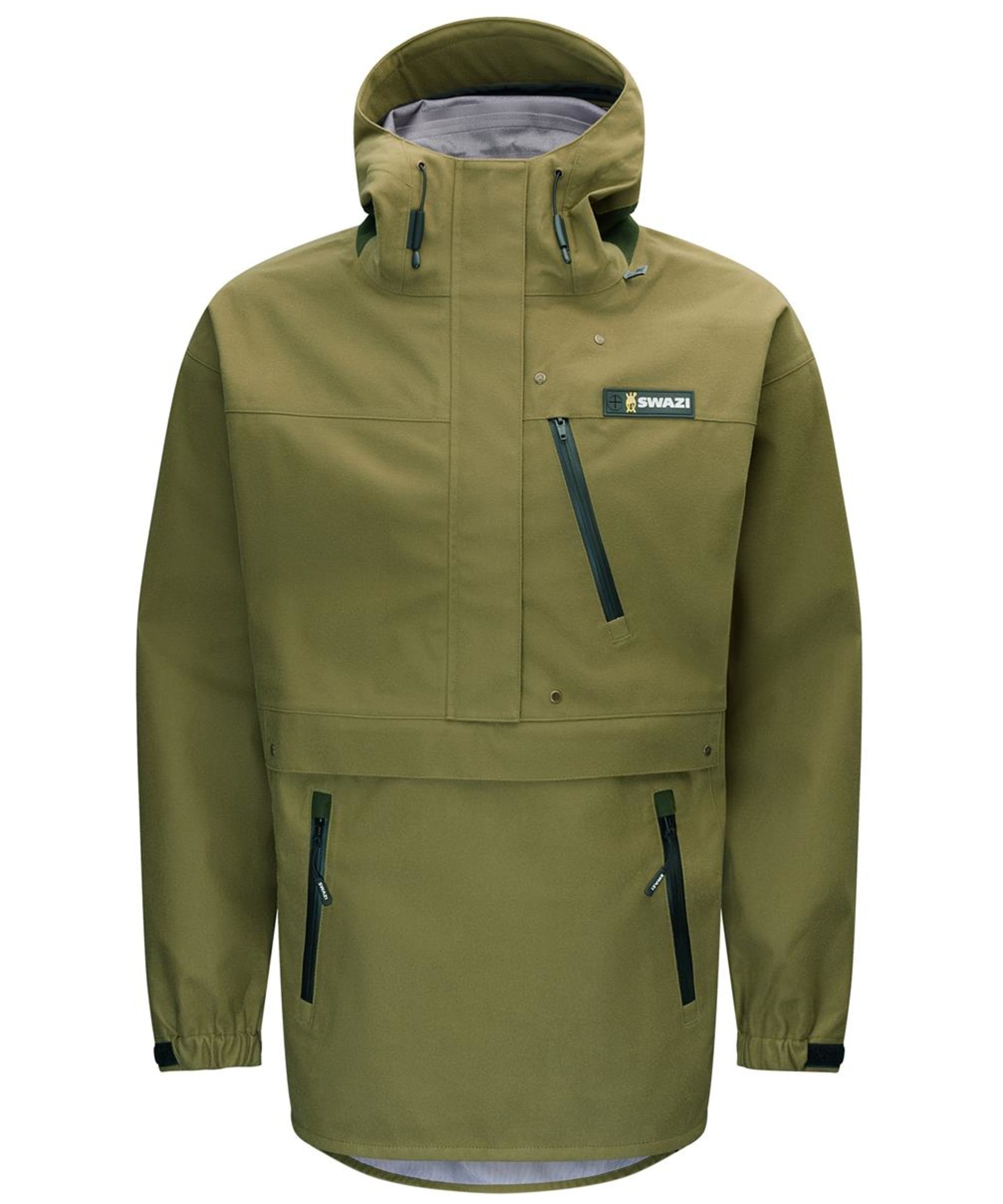 View Mens Swazi Kagoule Waterproof Smock Tussock Green XXL information