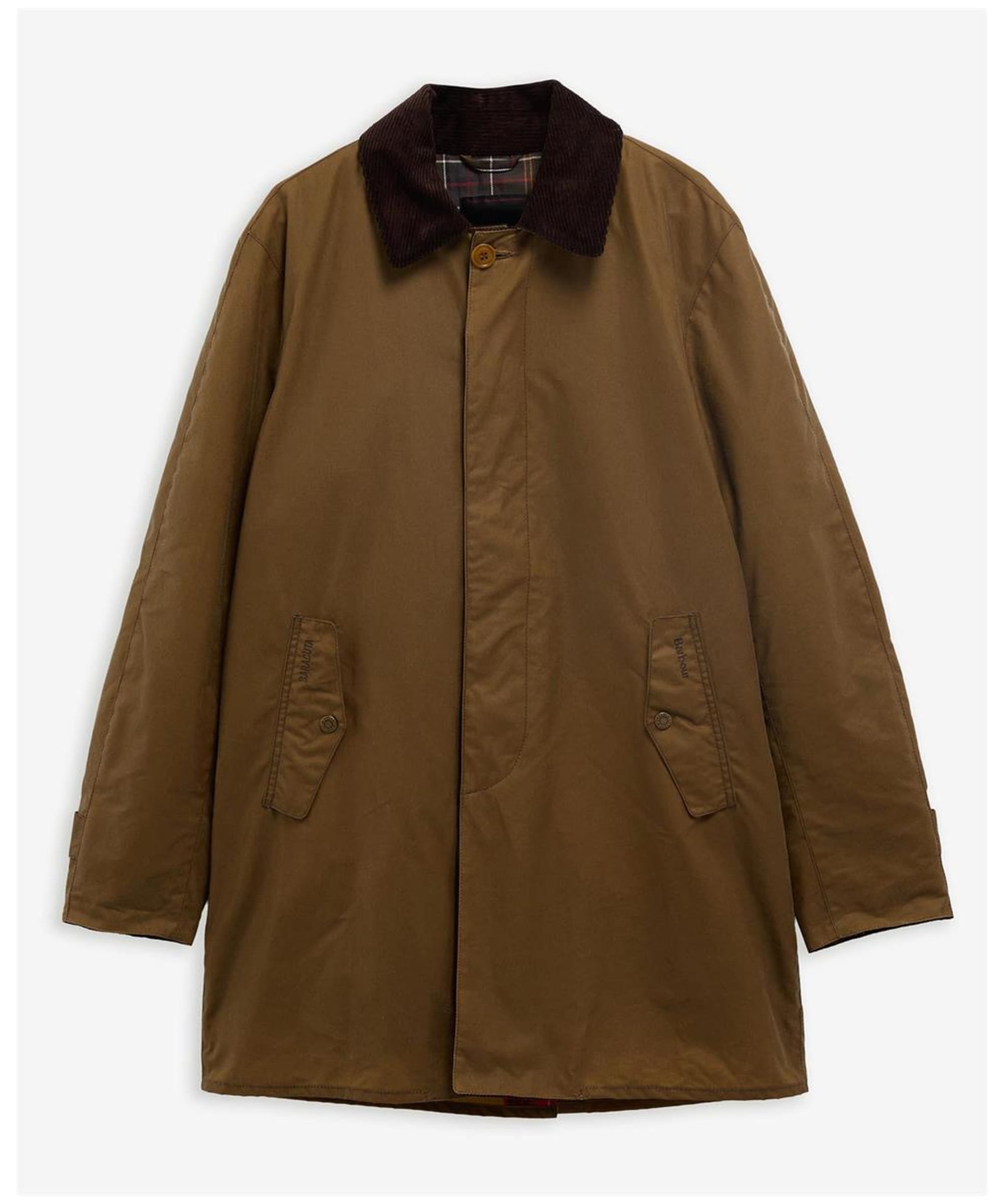 Men's Barbour X Baracuta Tyne Waxed Coat