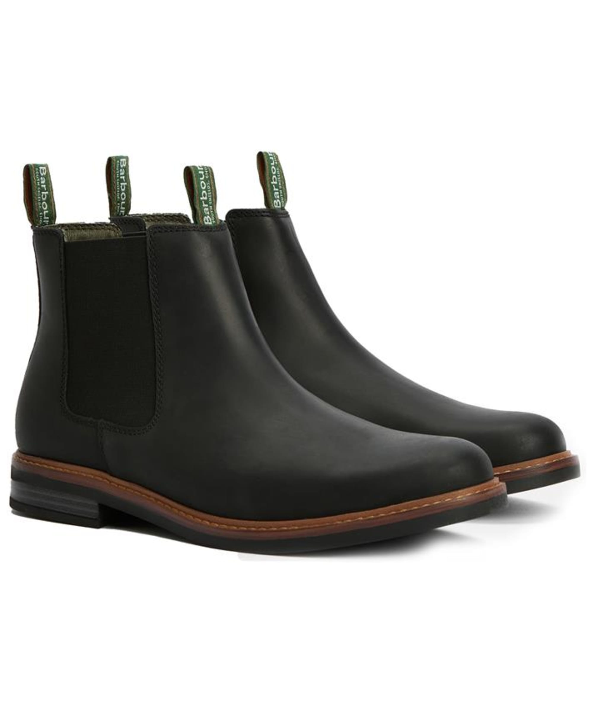 Barbour Farsey Leather Chelsea Boots Men main image 4