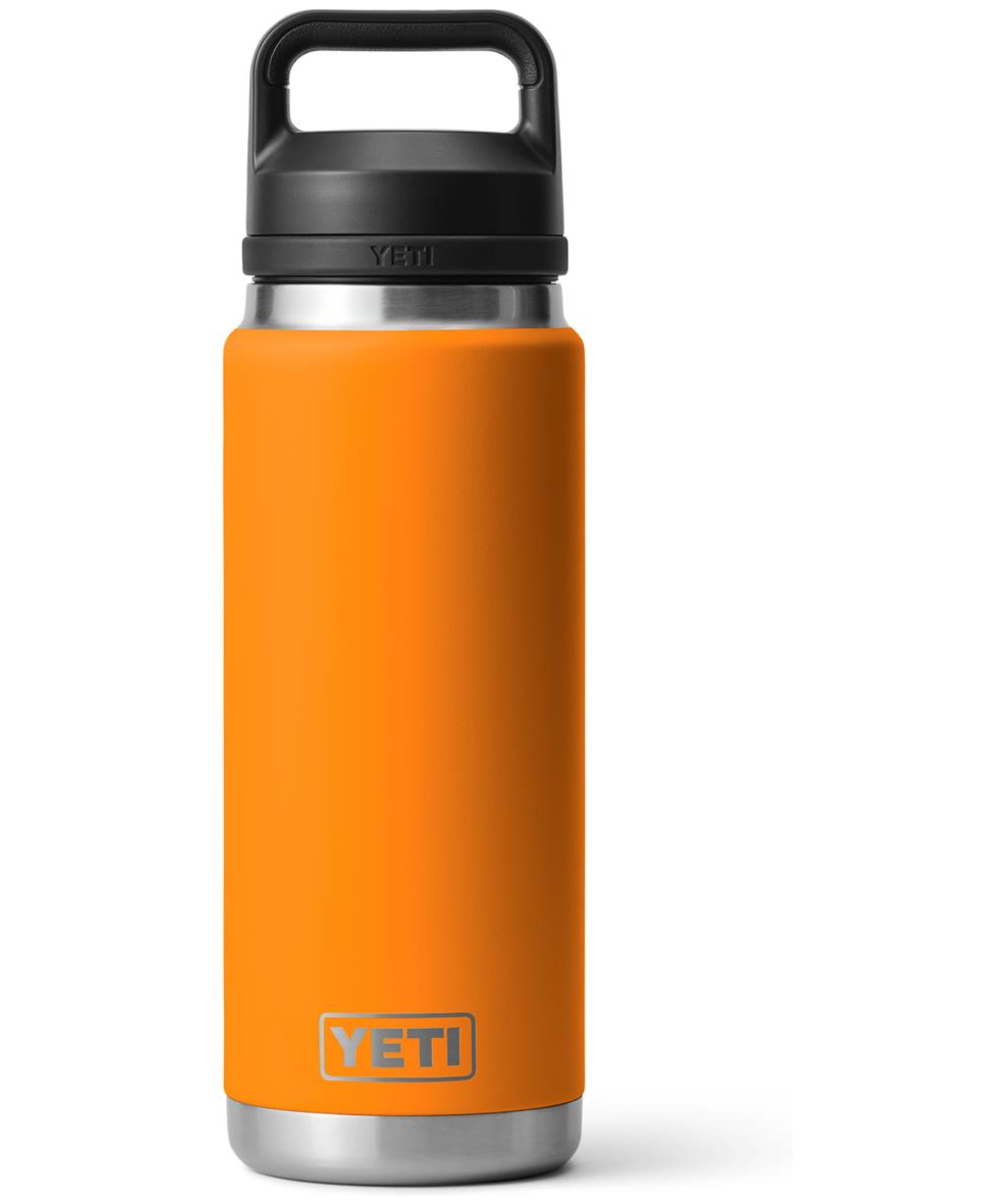 View YETI Rambler 26oz Stainless Steel Vacuum Insulated Leakproof Chug Cap Bottle King Crab Orange UK 760ml information