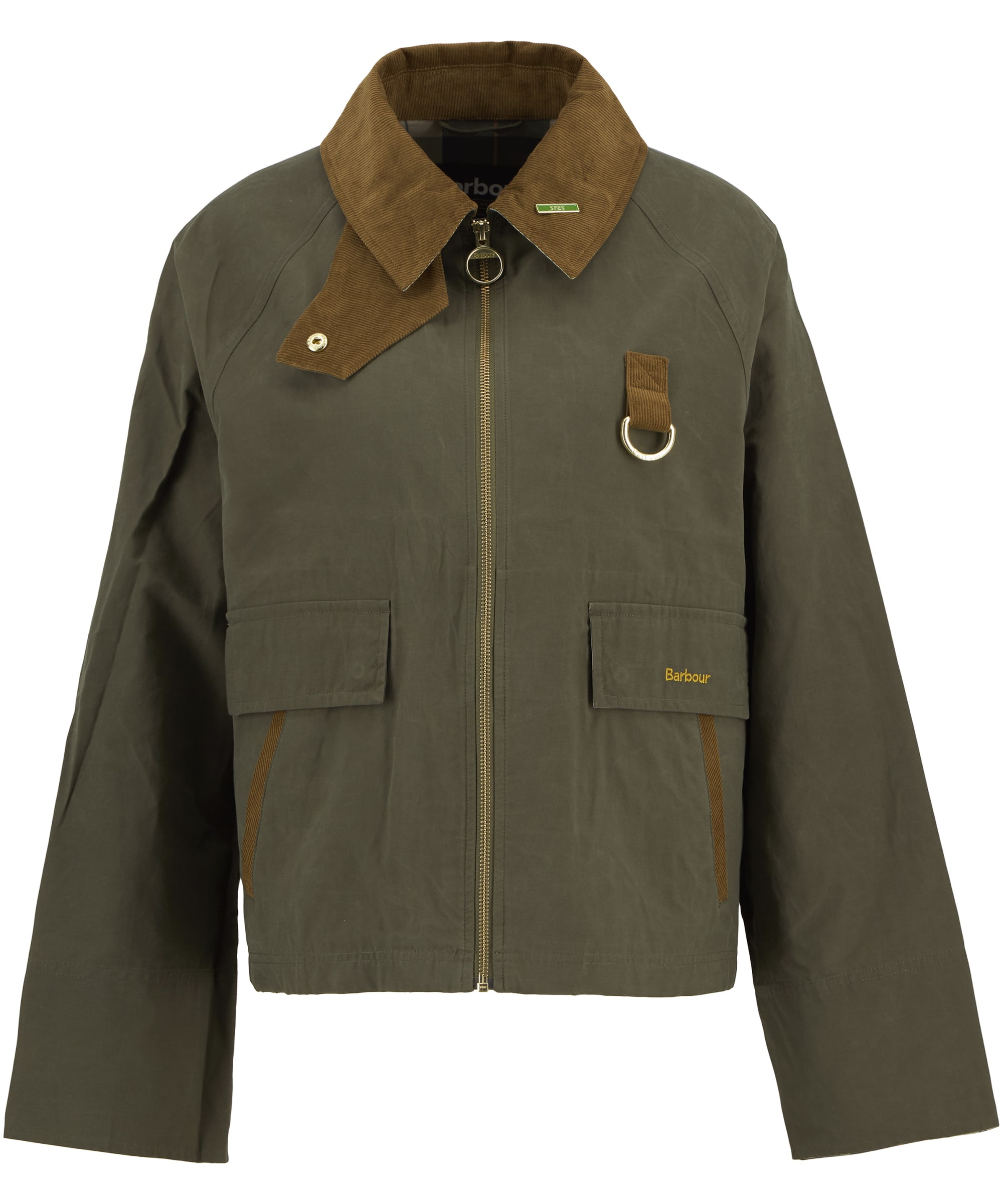 レディース ノンオイル SPEY Barbour Barbour Olive Jacket Wax Spey ジャケット・アウター
