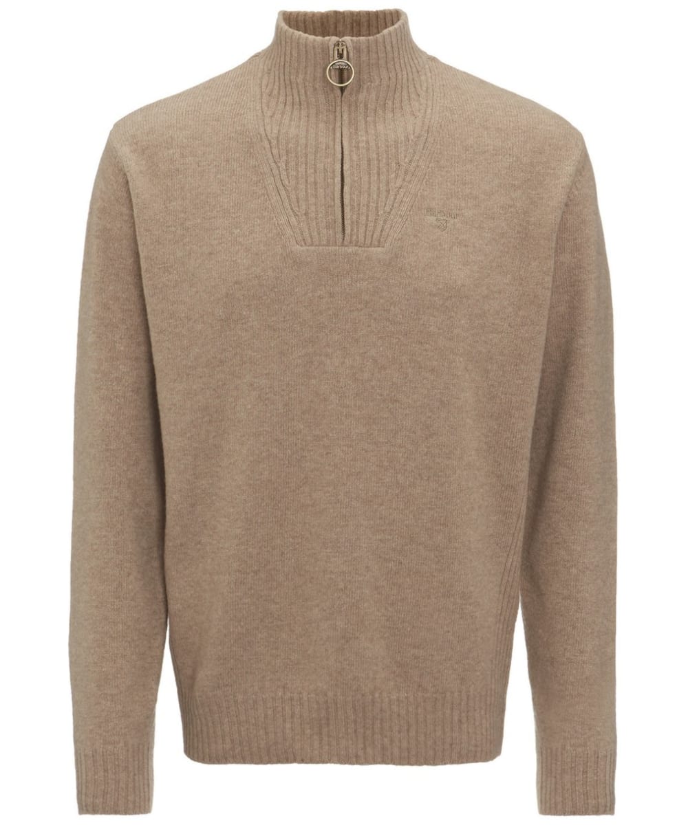 Men's Barbour Essential Wool Half Zip Sweater