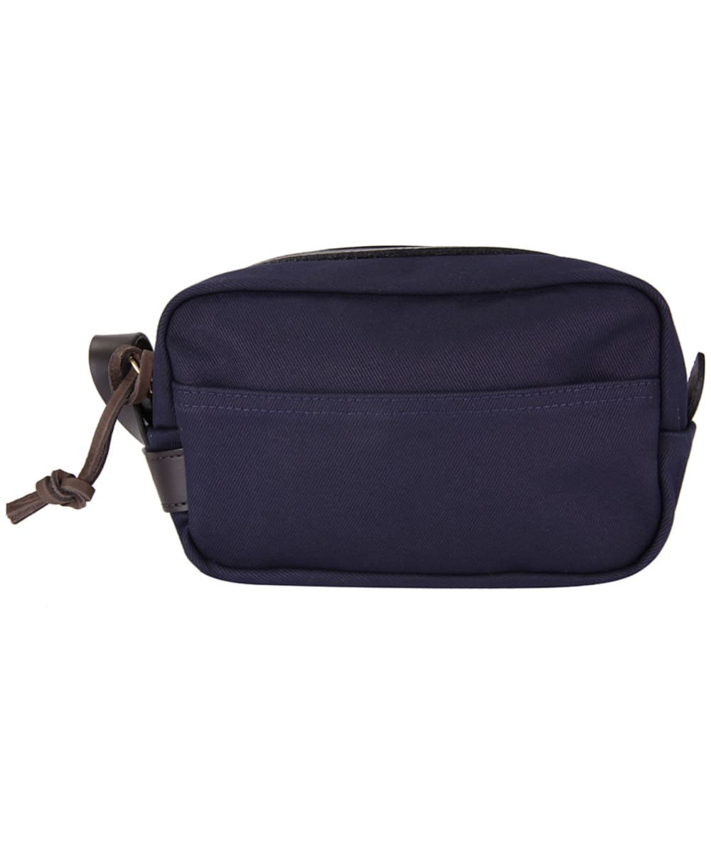 View Filson Travel Kit Rugged Twill Toiletry Wash Bag Navy 55L information