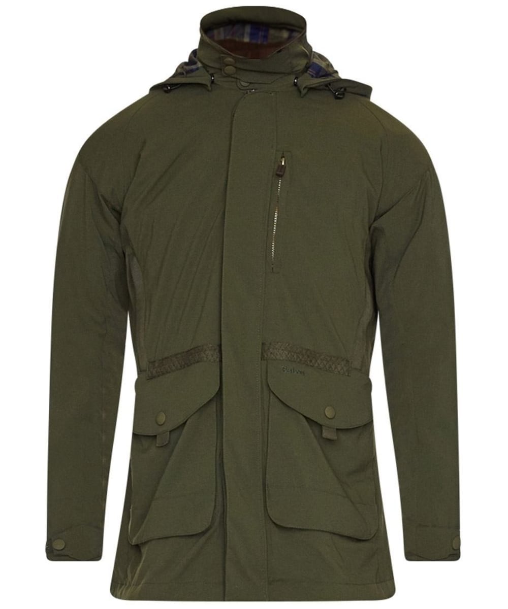 View Mens Barbour Bransdale Waterproof Jacket Forest Green UK L information