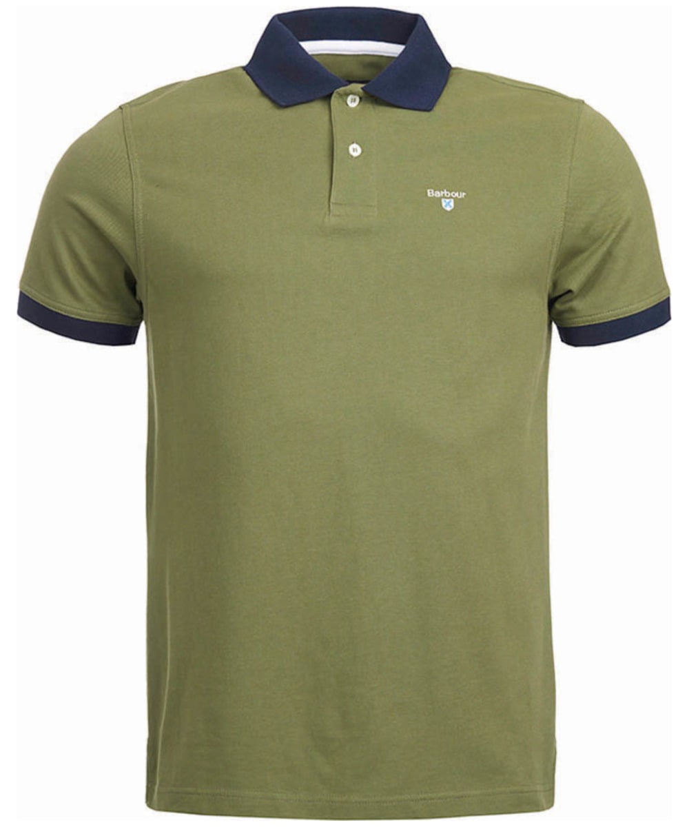 Barbour polo shop shirt green
