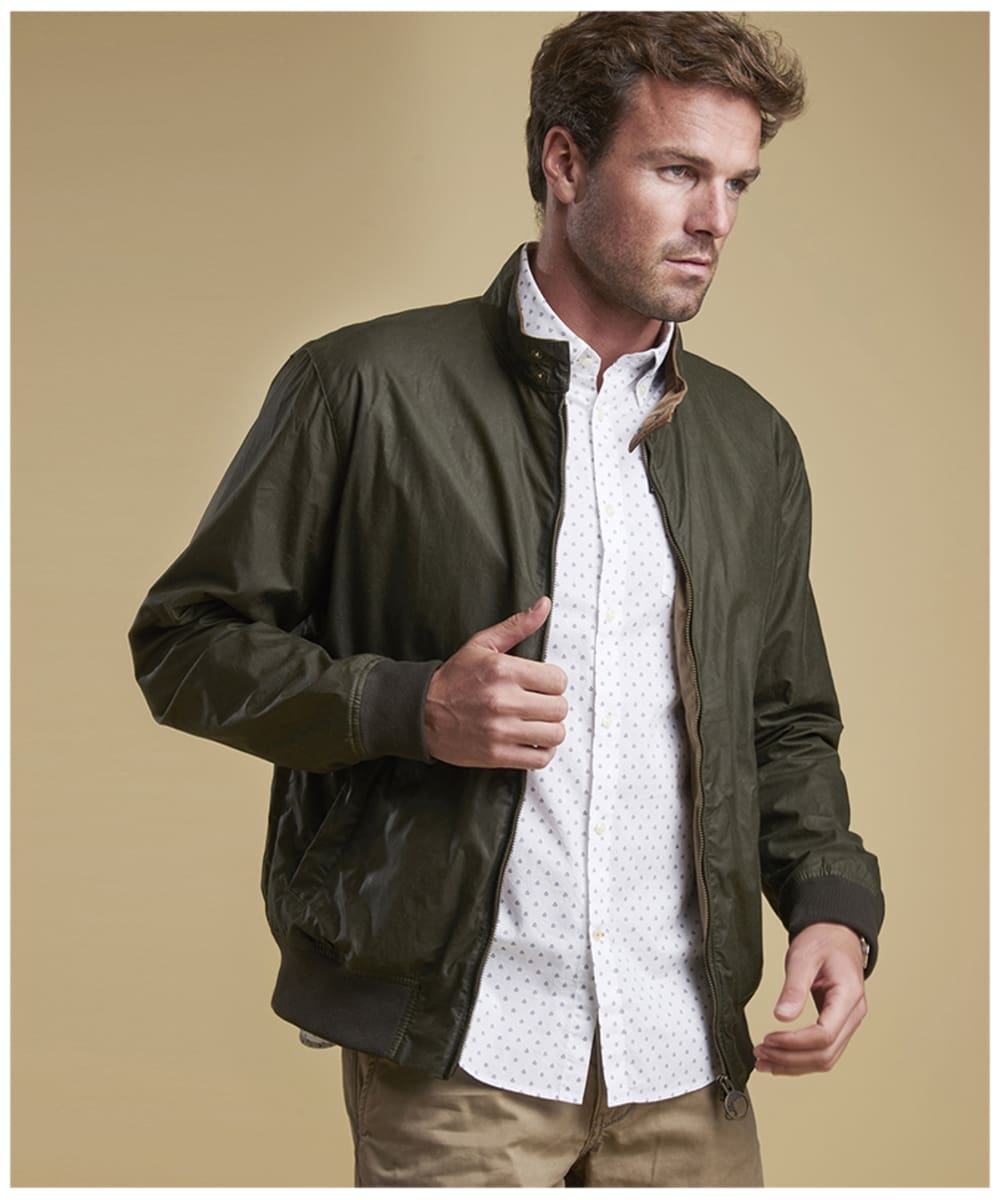 Men s Barbour Lightweight Royston Waxed Jacket