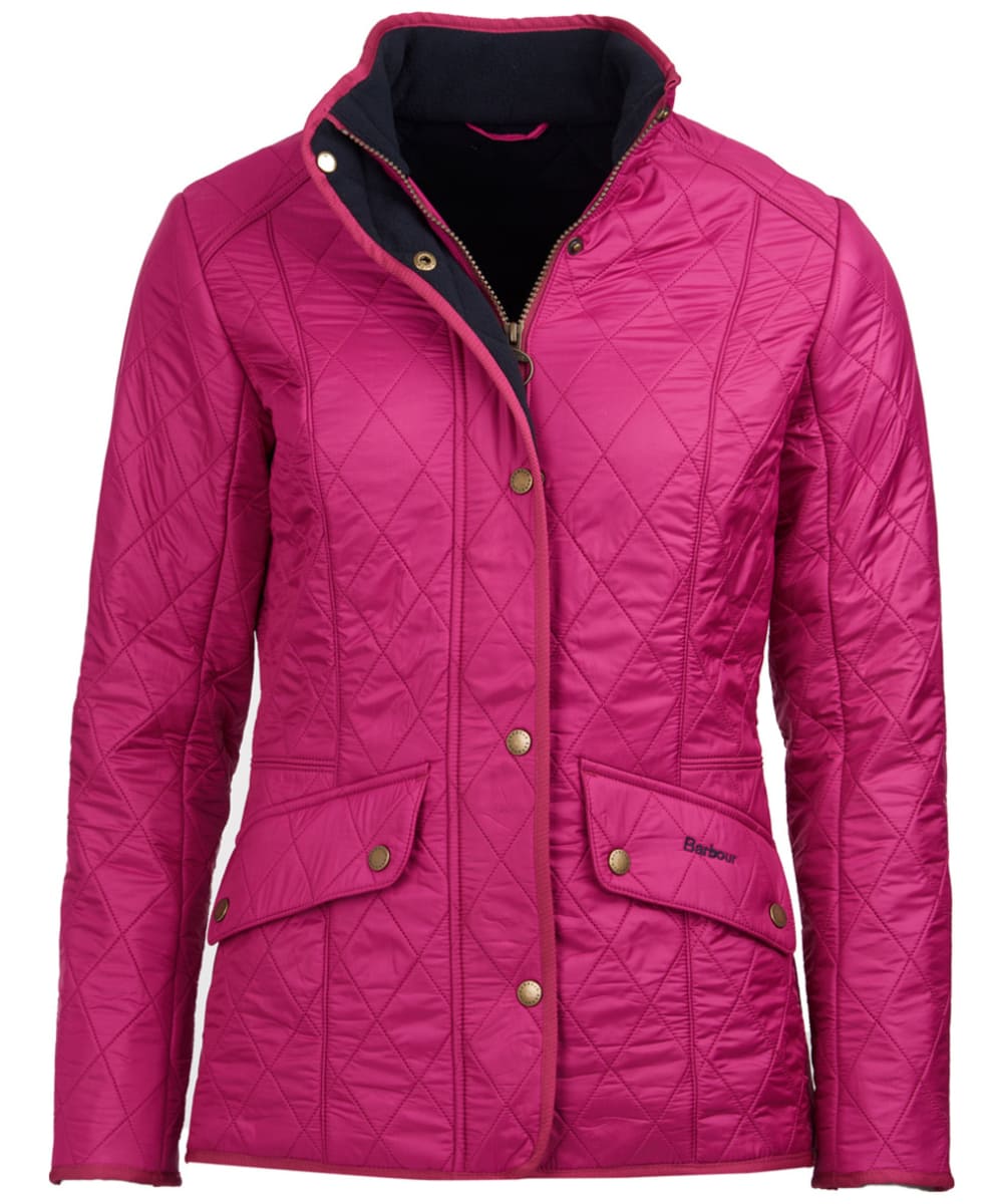 Barbour pink on sale coat