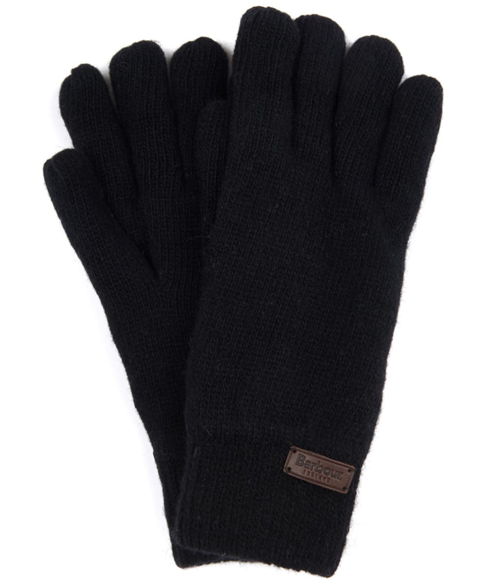 View Mens Barbour Carlton Gloves Black One size information
