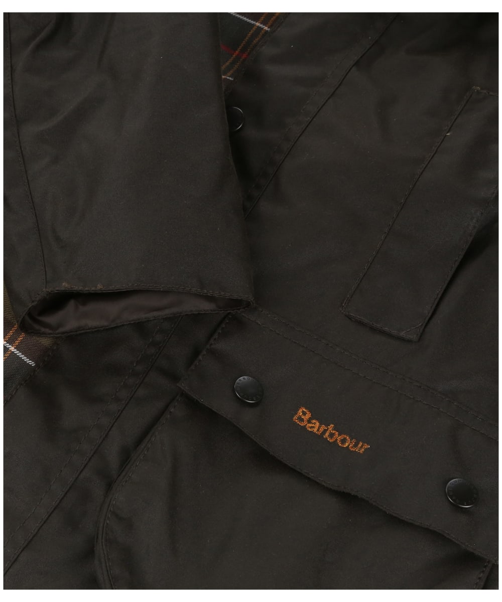 Boy's Barbour Classic Beaufort Waxed Jacket, 2-9yrs