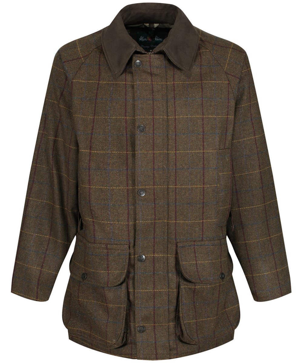 Men s Alan Paine Rutland Waterproof Tweed Coat