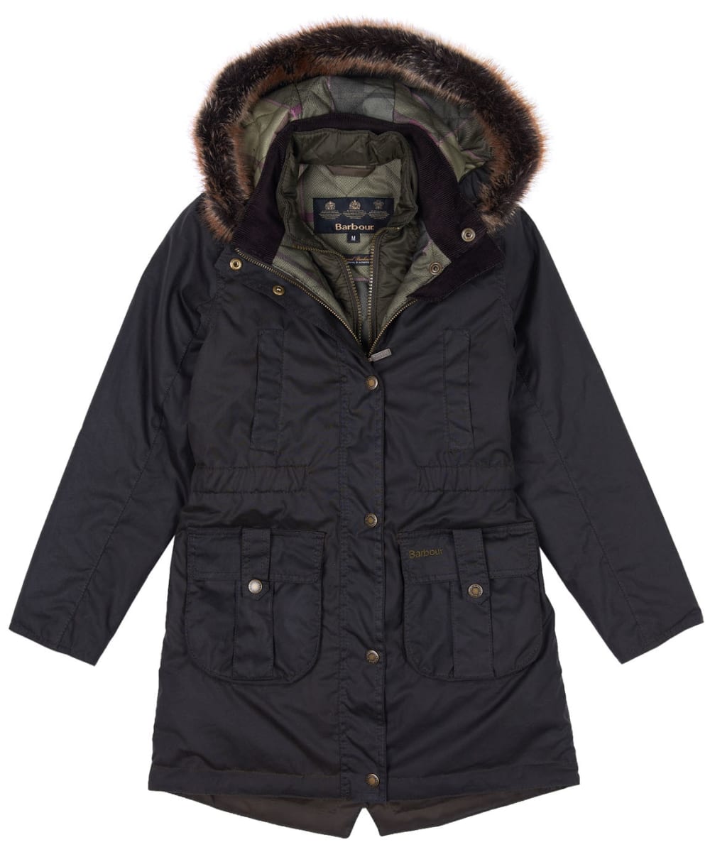 Girls wax jacket deals