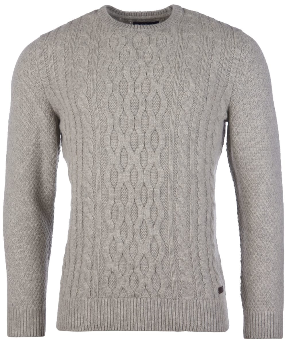 Men s Barbour Chunky Cable Crew Sweater