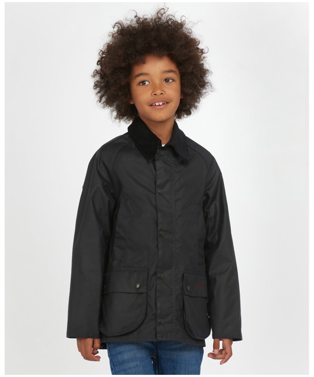 Boy s Barbour Classic Bedale Waxed Jacket 10 15yrs