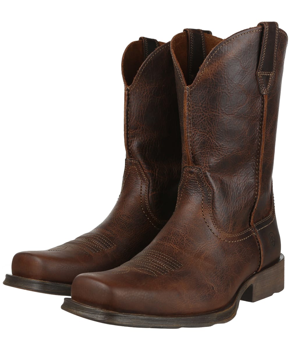 Men’s Ariat Rambler Distressed Leather Boots