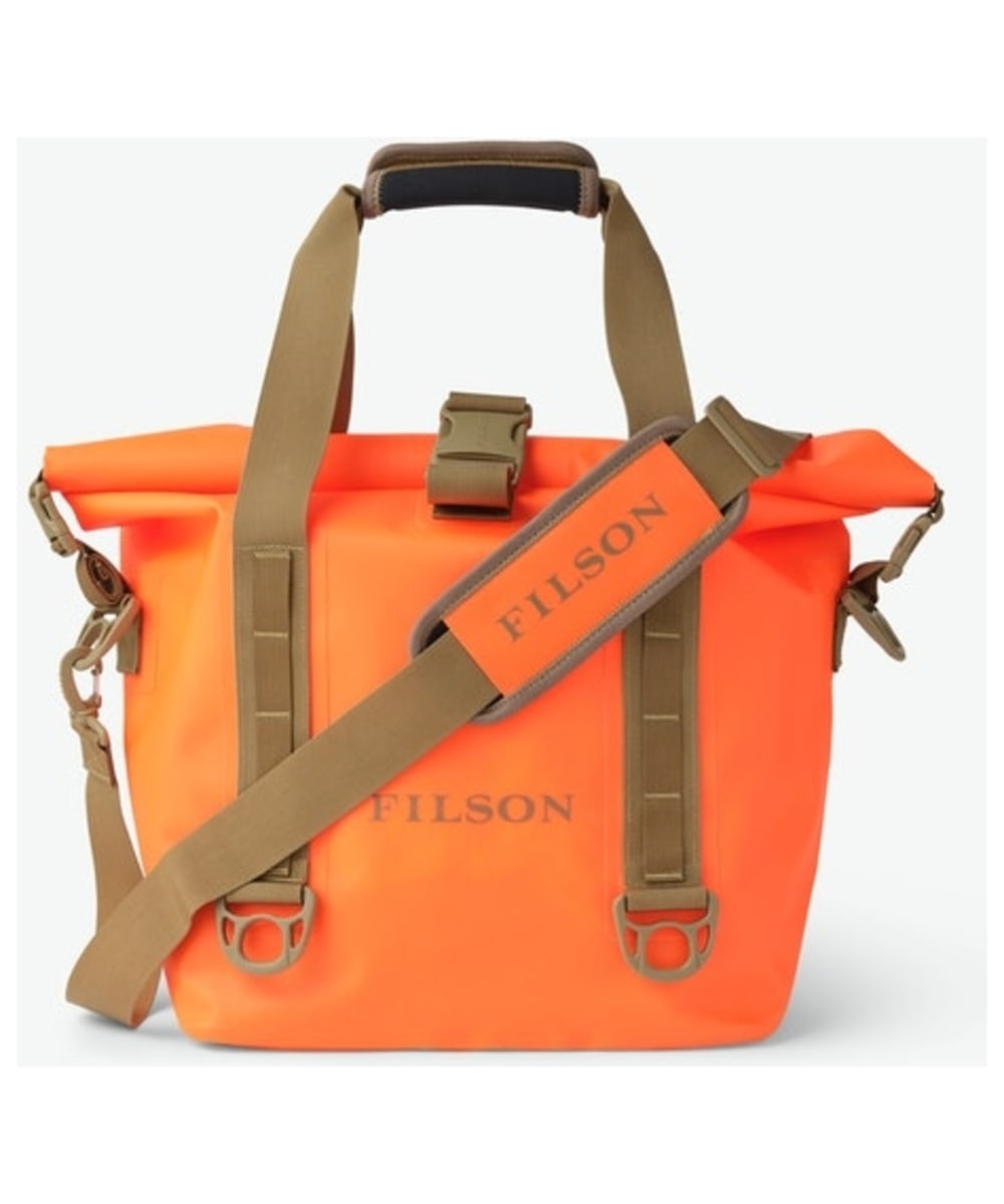 View Filson Dry RollTop Waterproof Nylon Tote Bag Flame 35L information