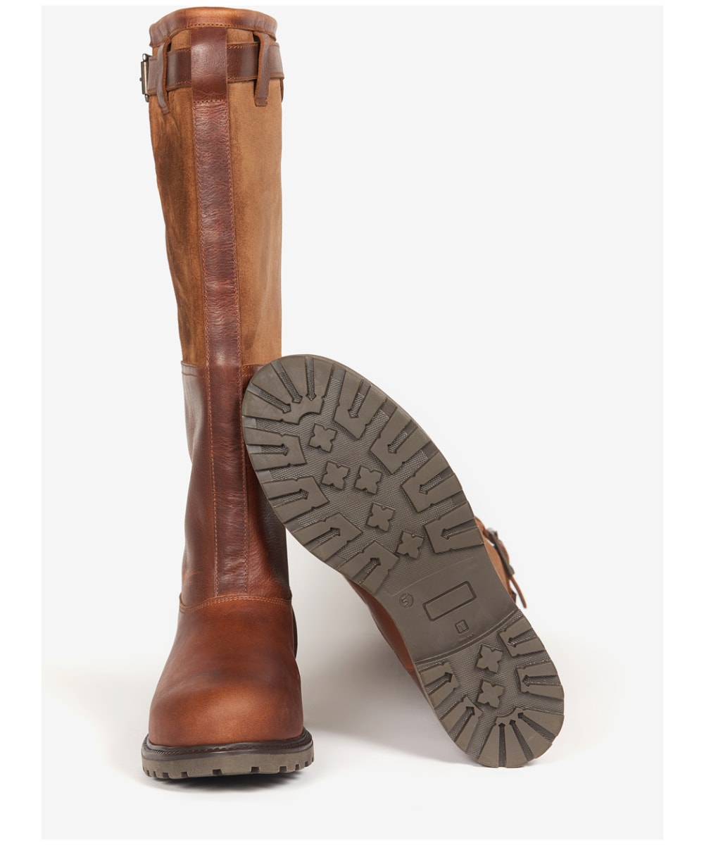 Barbour top country boots
