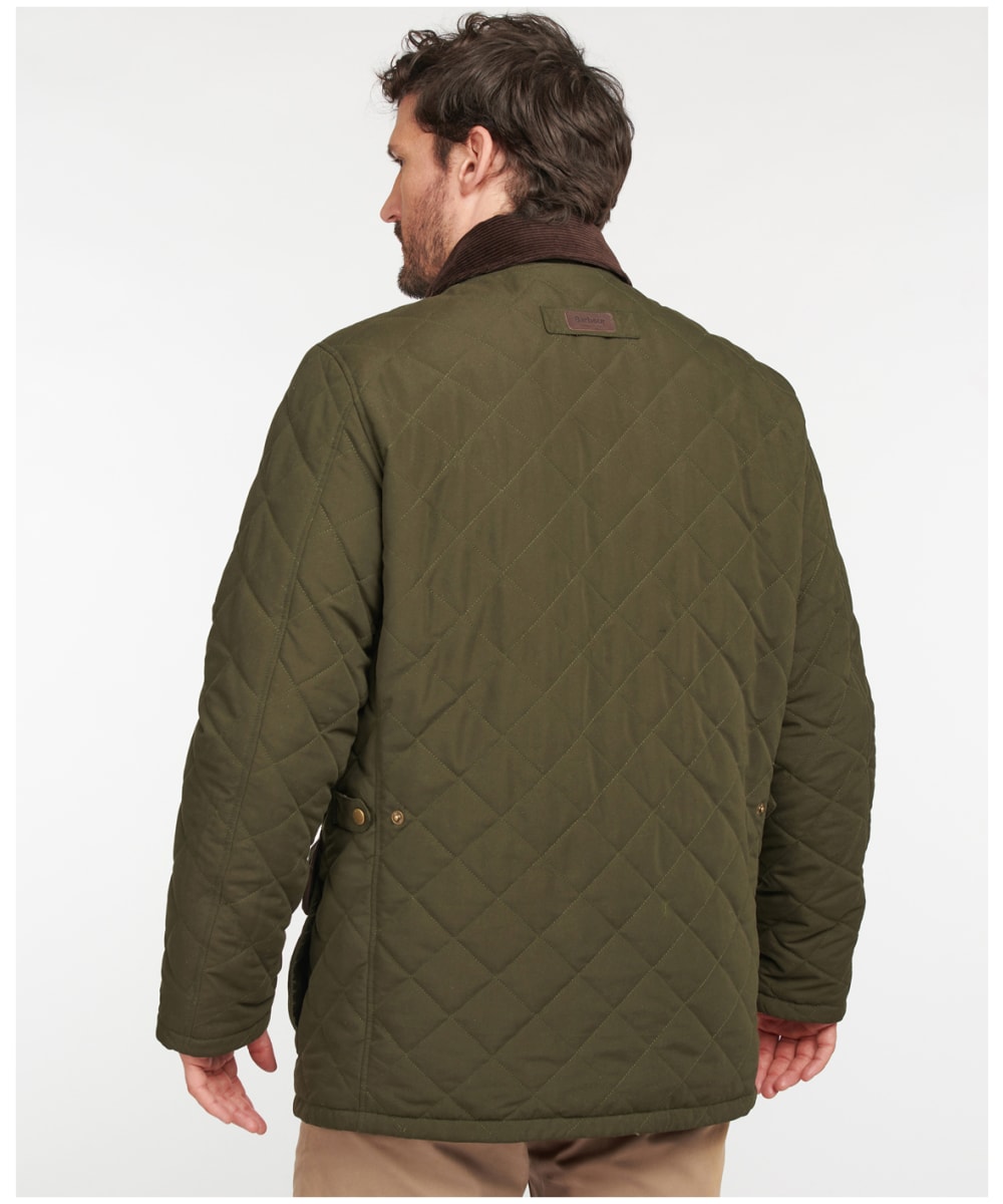 Men s Barbour Burton Waterproof Quilted Jacket
