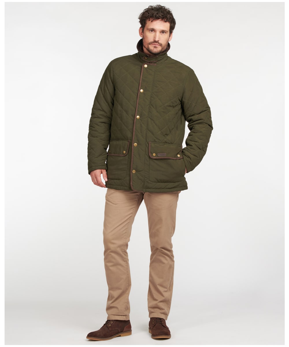 Men s Barbour Burton Waterproof Quilted Jacket