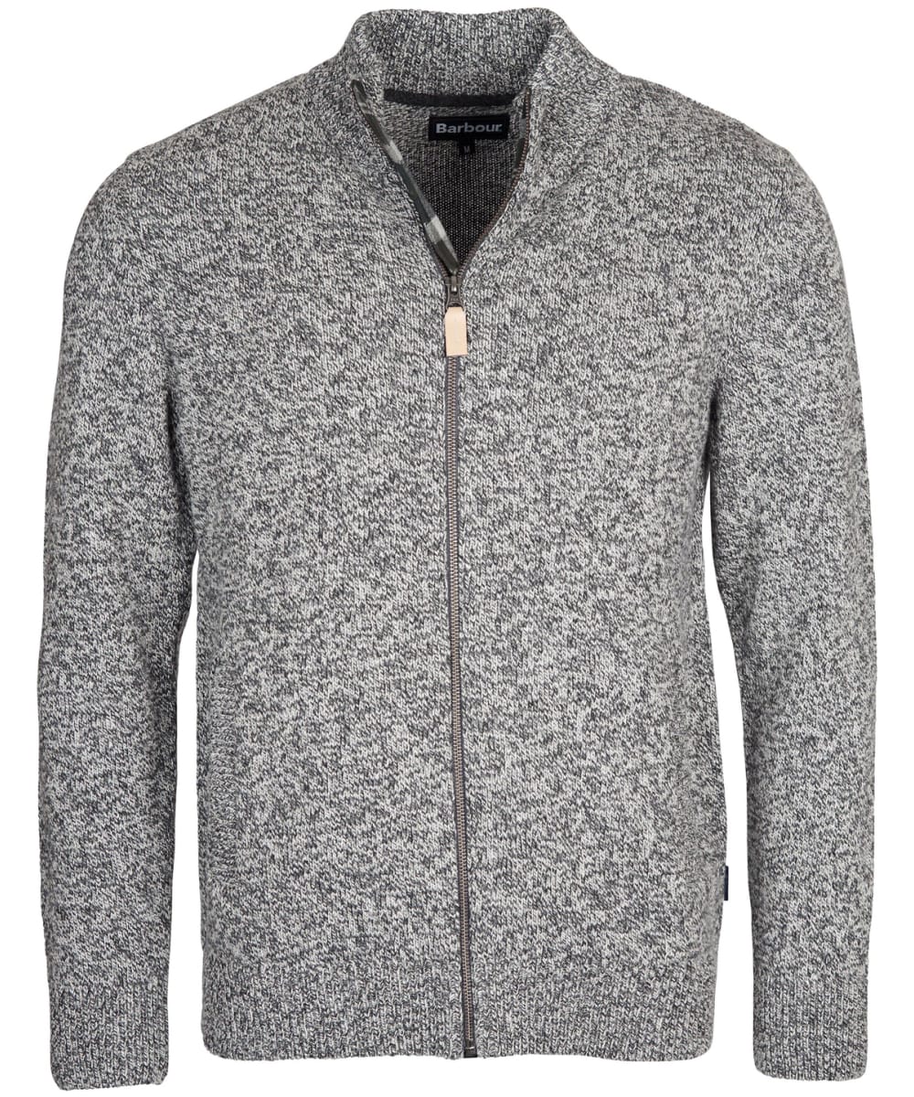 Barbour zip best sale through cardigan
