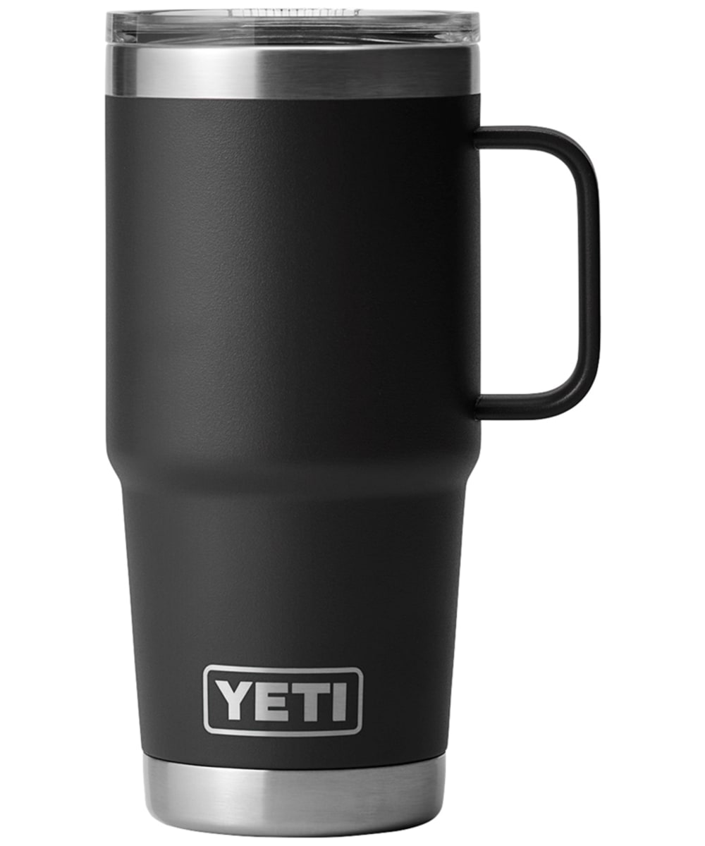 View YETI Rambler 20oz Stainless Steel Vacuum Insulated Leak Resistant Travel Mug Black UK 591ml information