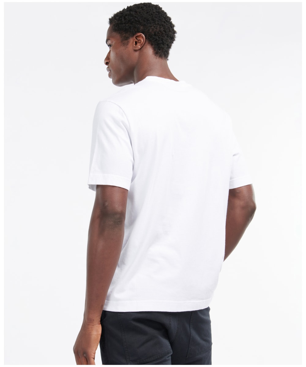 Barbour t 2024 shirt mens white
