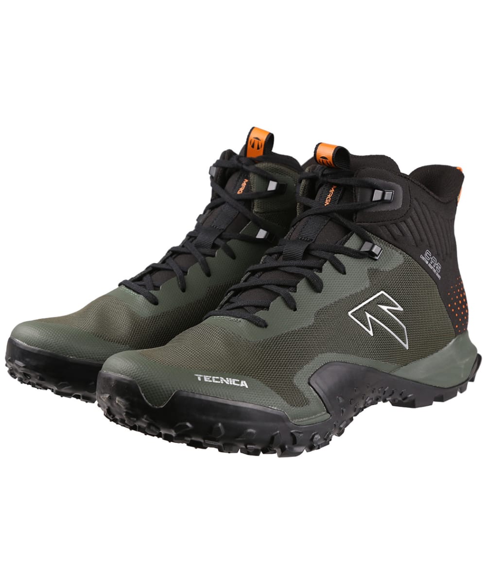 View Mens Tecnica Lightweight Plasma Mid S GTX Hike Boots Night Giungla Dusty Lava UK 95 information