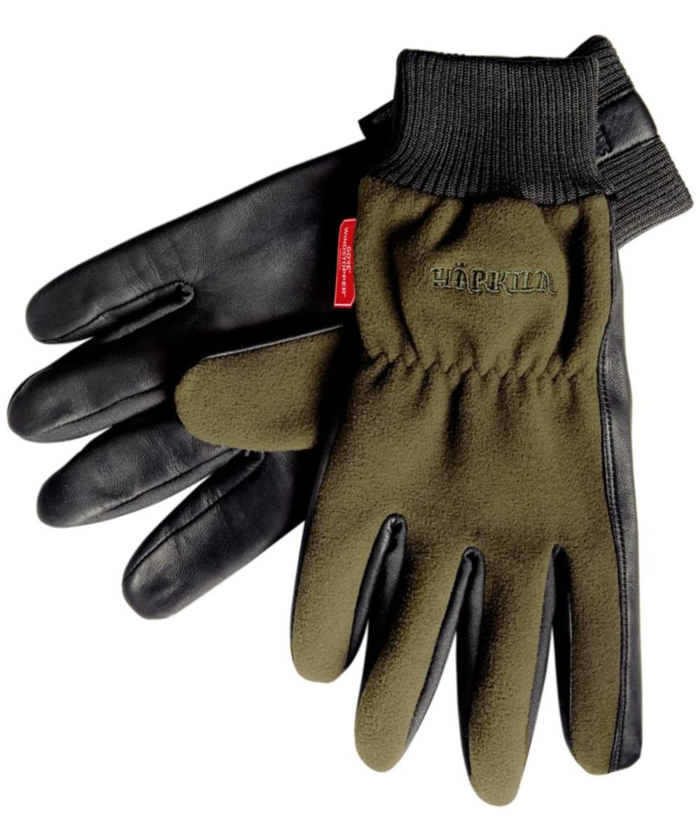 View Härkila Pro Leather Shooter Gloves Green L information