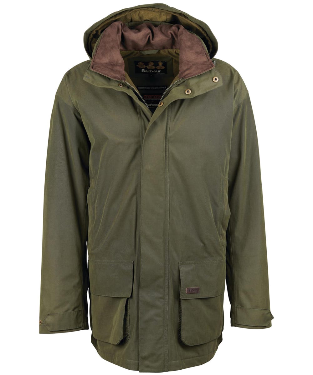 View Mens Barbour Beaconsfield Waterproof Jacket Olive UK XL information