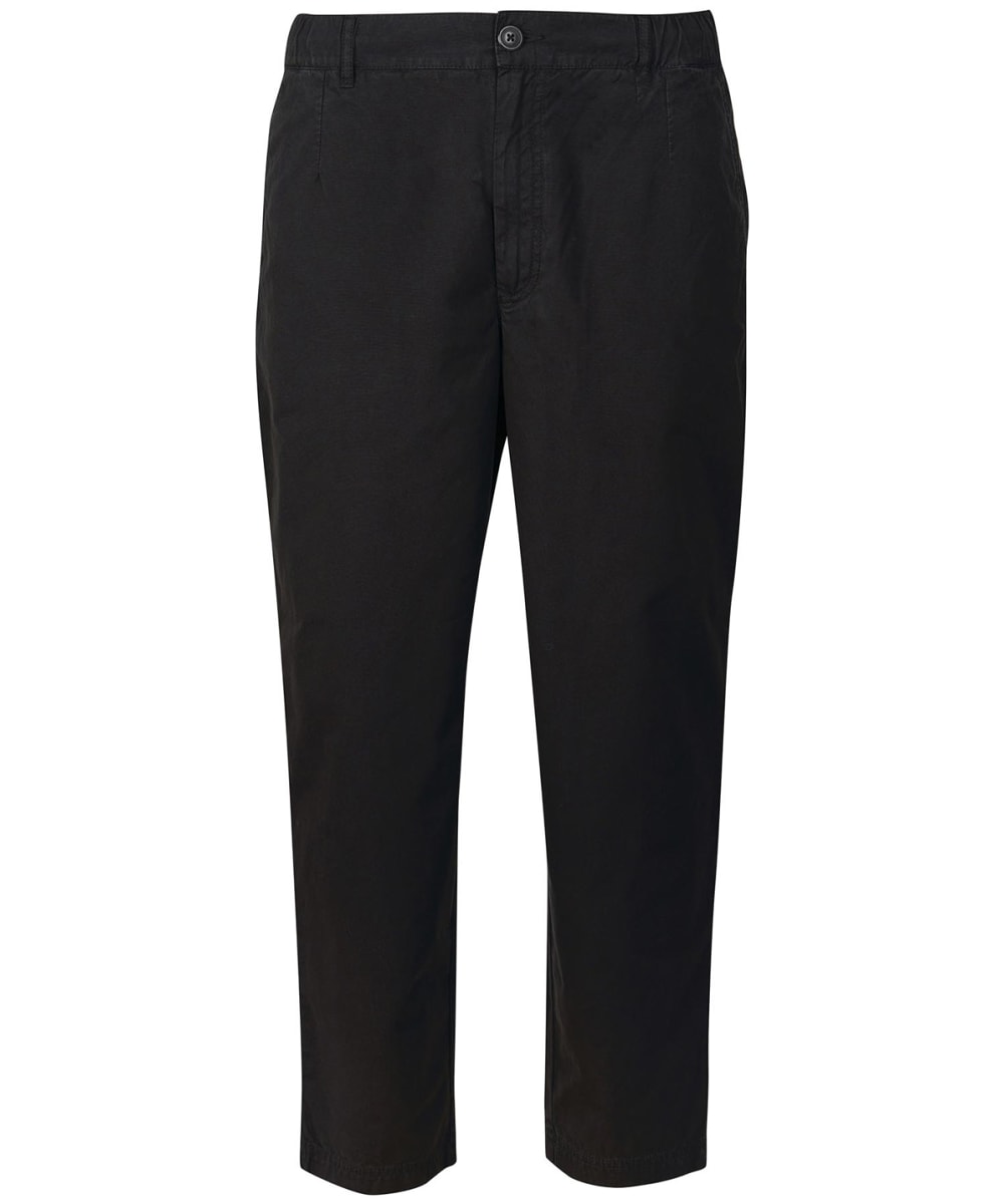 Barbour trousers mens Black deals