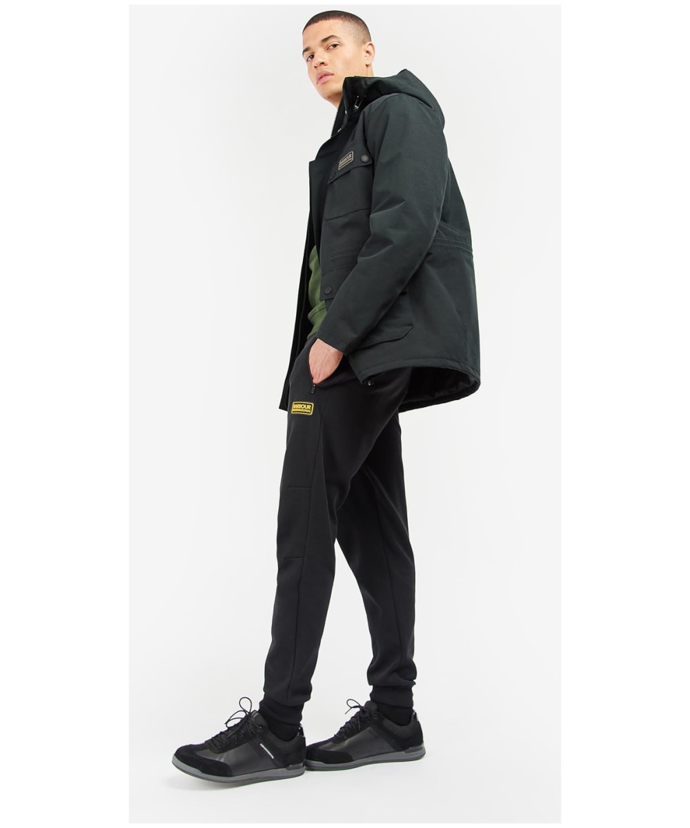 Barbour endo best sale jacket black
